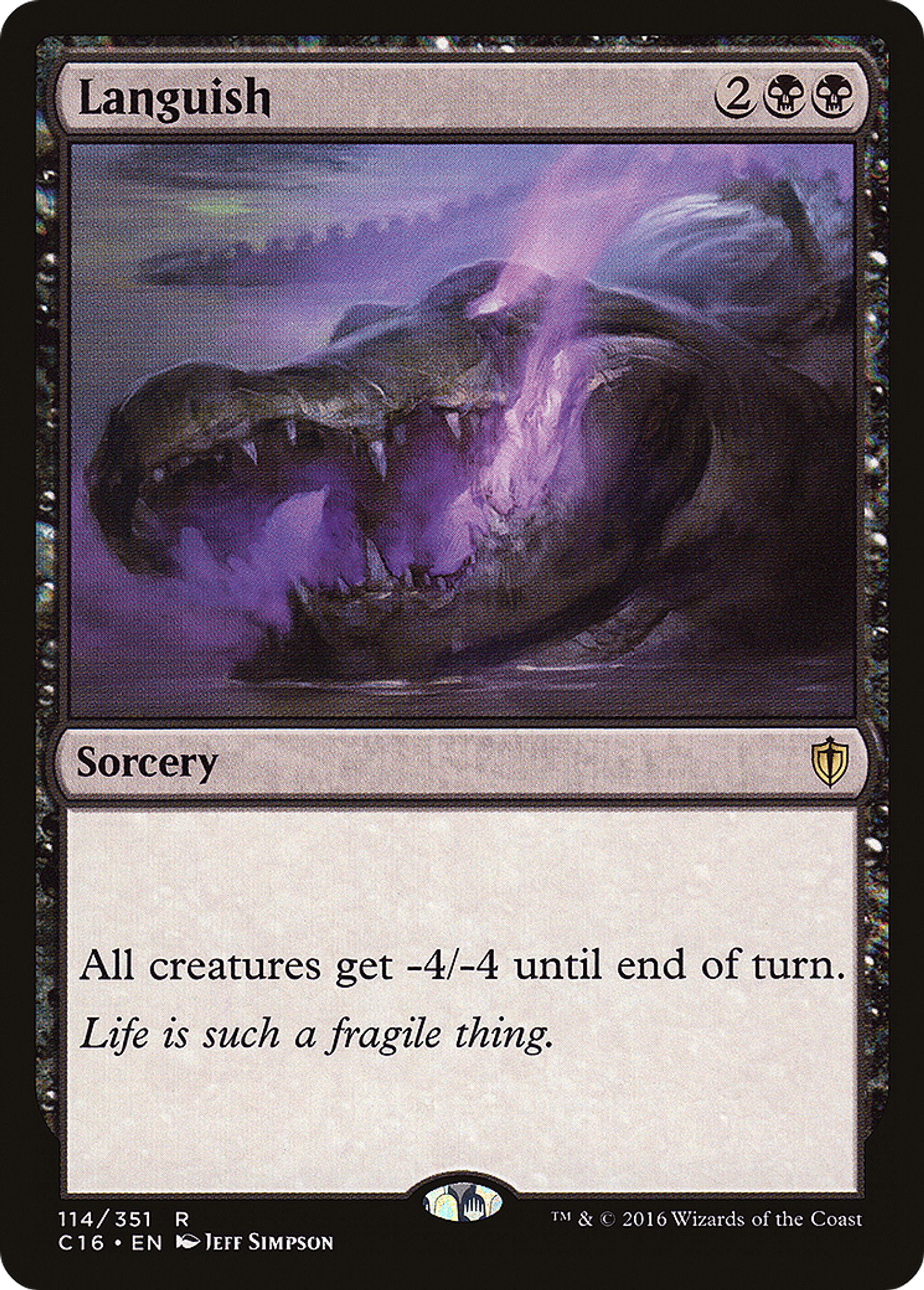 Languish — Commander 2016 — Magic: The Gathering