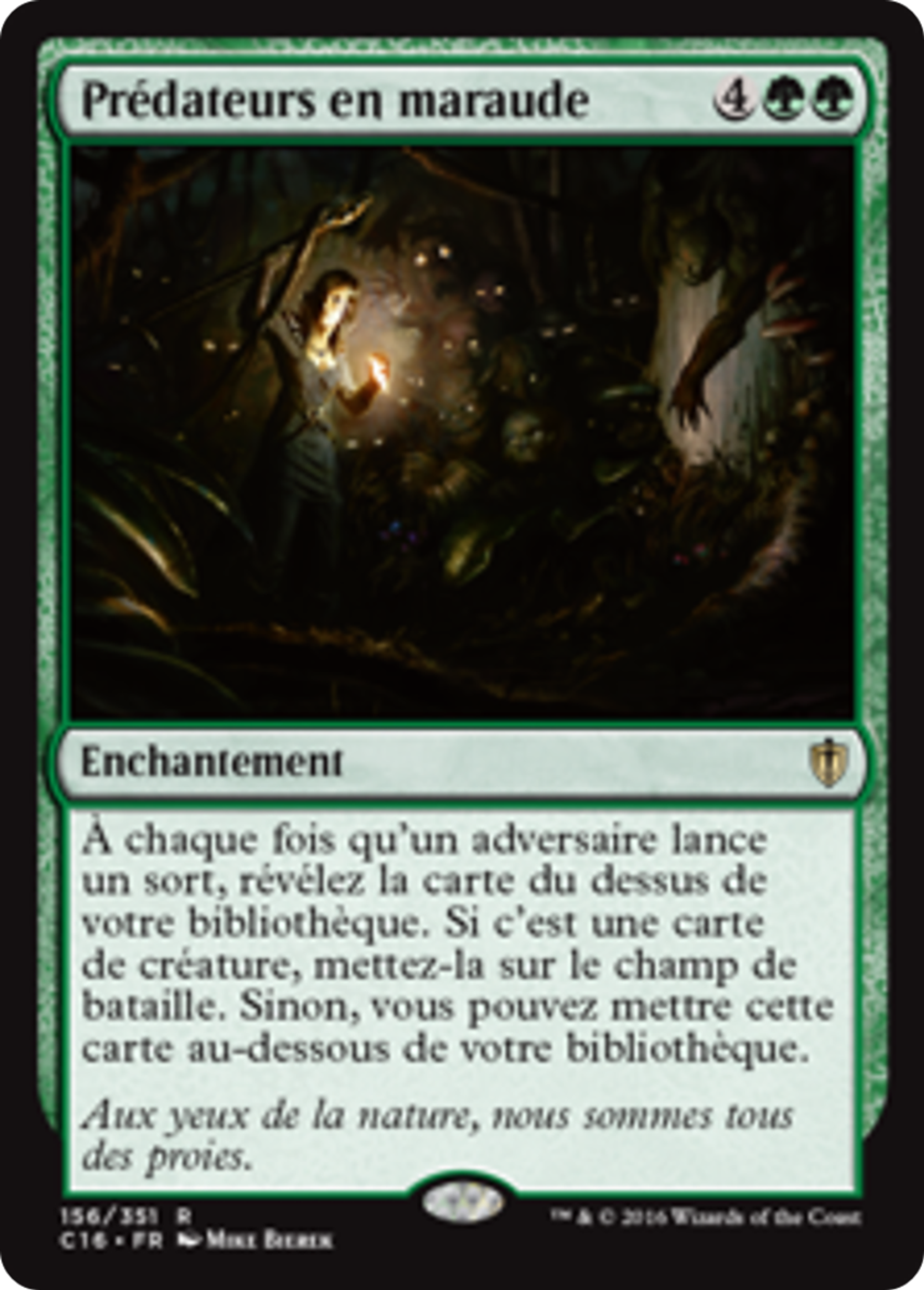 Prédateurs en maraude — Commander 2016 — Magic: The Gathering