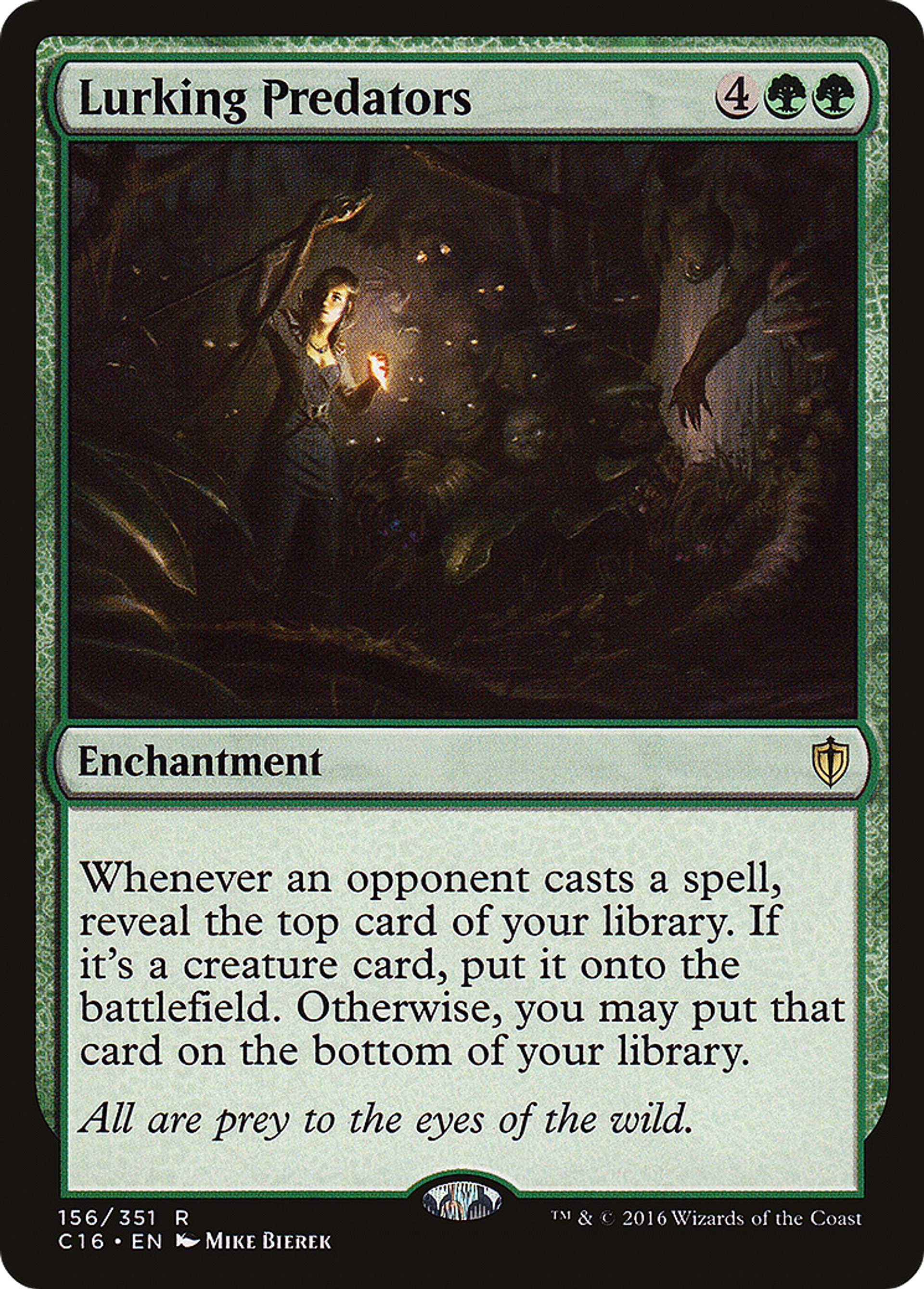 Prédateurs en maraude — Commander 2016 — Magic: The Gathering