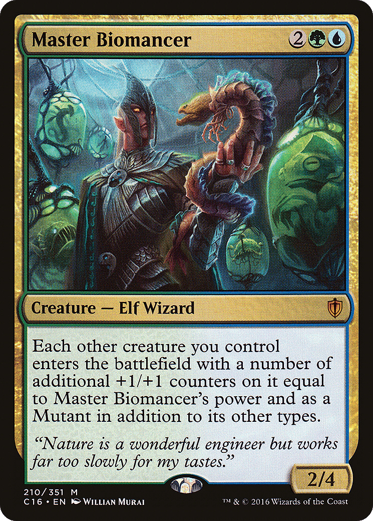 Master Biomancer — Commander 2016 — Magic: The Gathering