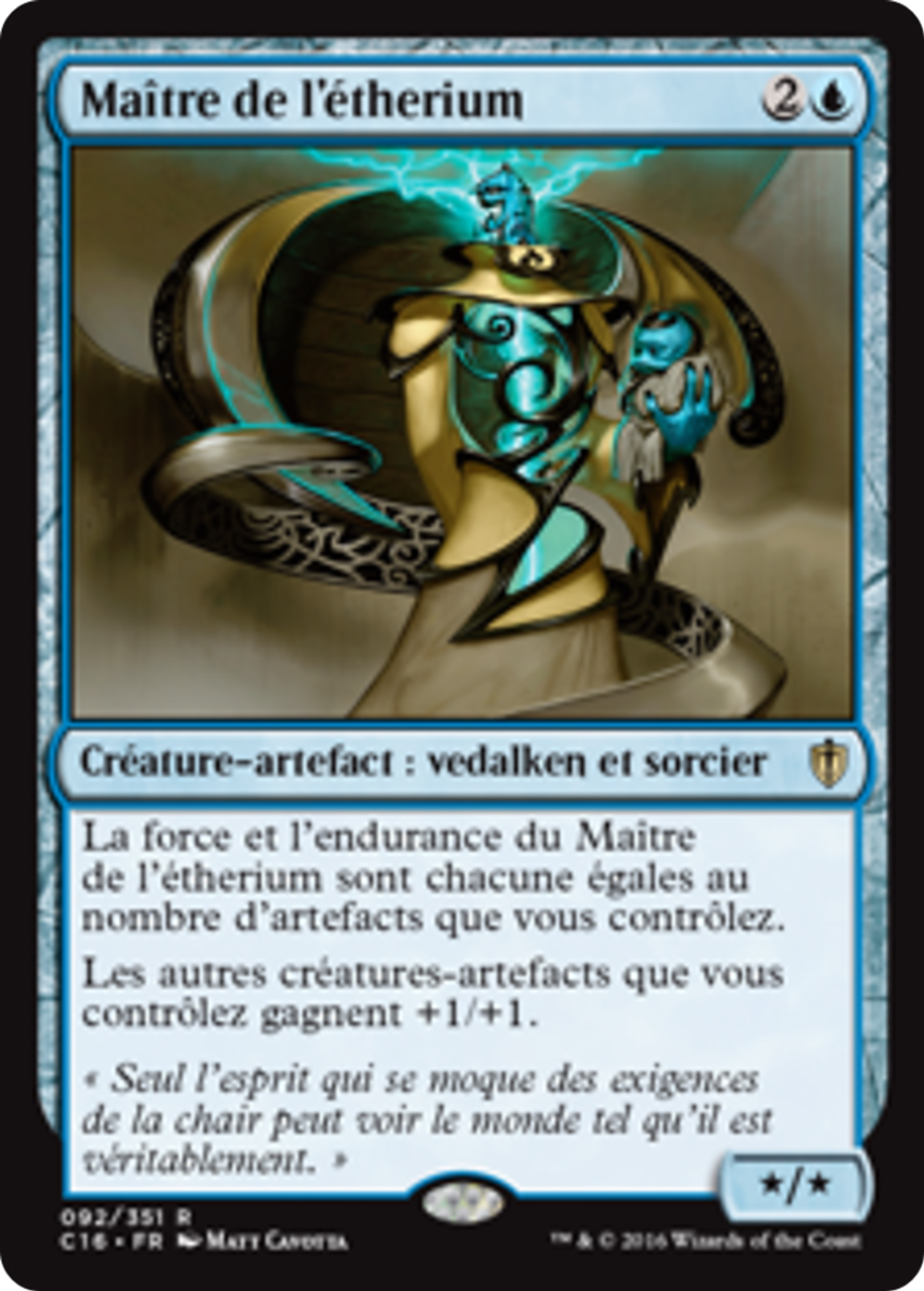 Maître de l'étherium — Commander 2016 — Magic: The Gathering