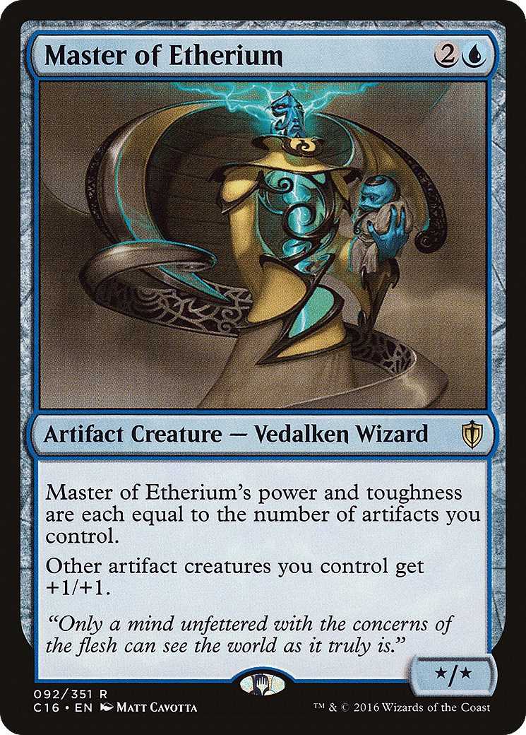 Master of Etherium — Commander 2016 — Magic: The Gathering