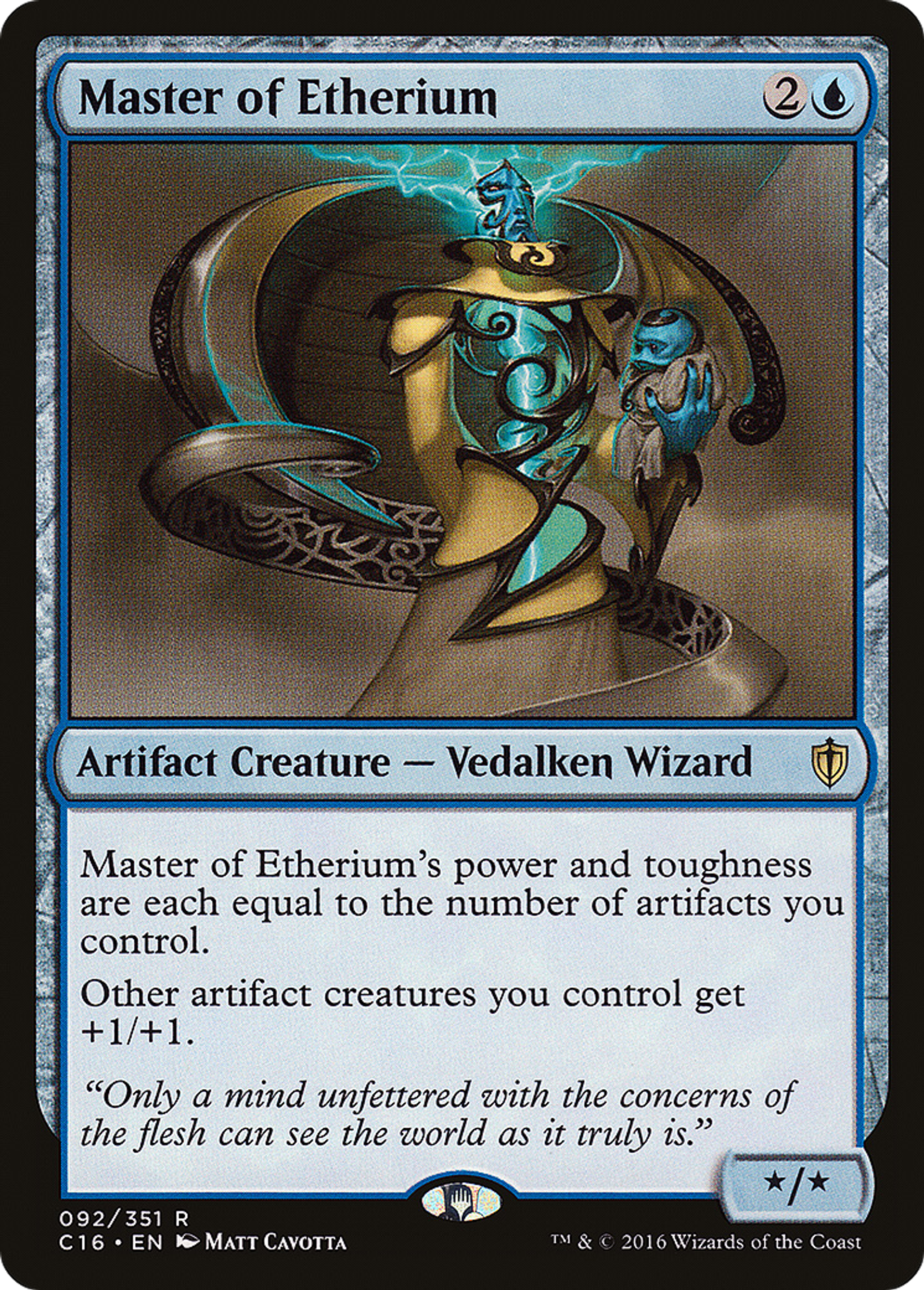 Master of Etherium — Commander 2016 — Magic: The Gathering