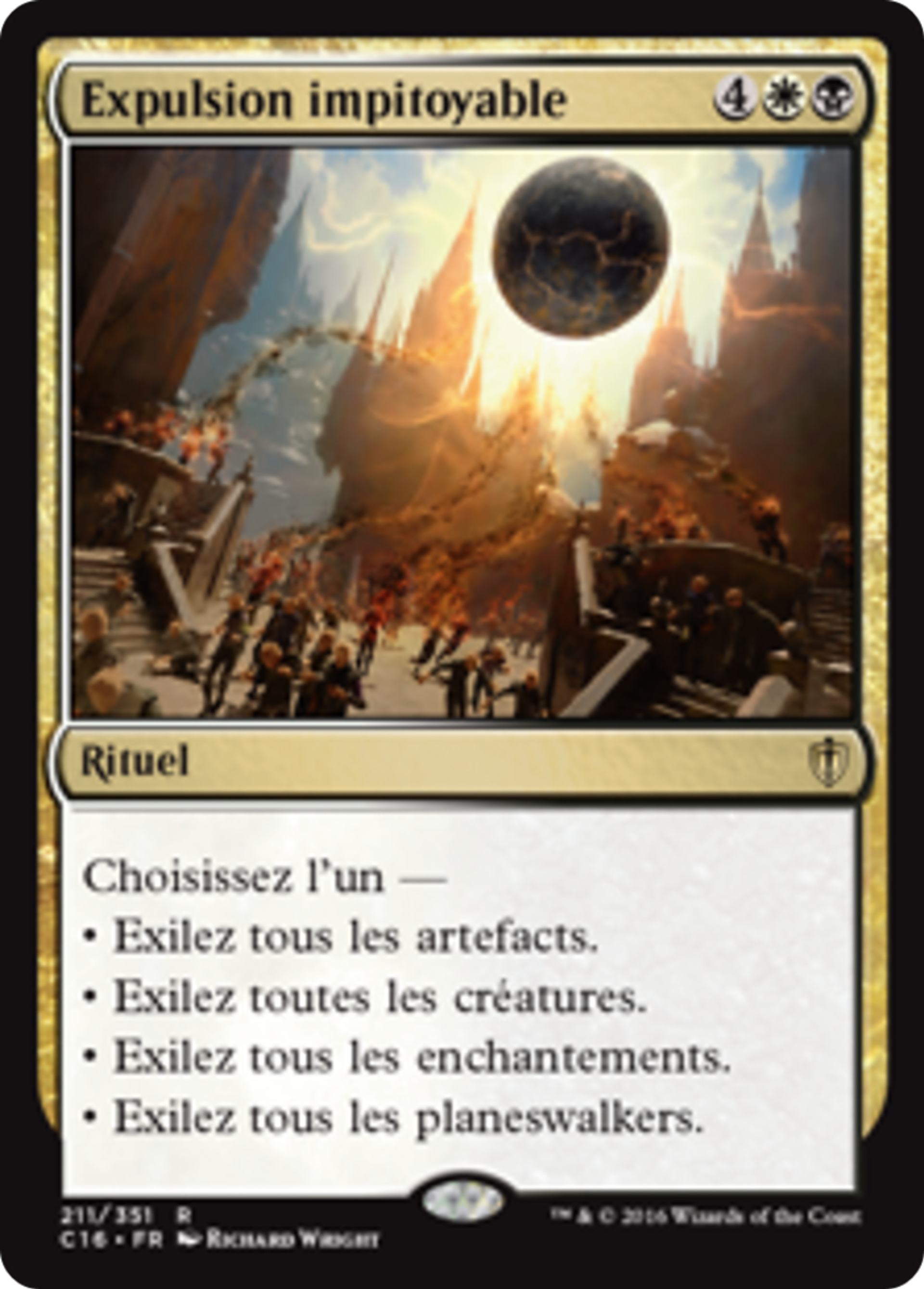 Expulsion impitoyable — Commander 2016 — Magic: The Gathering