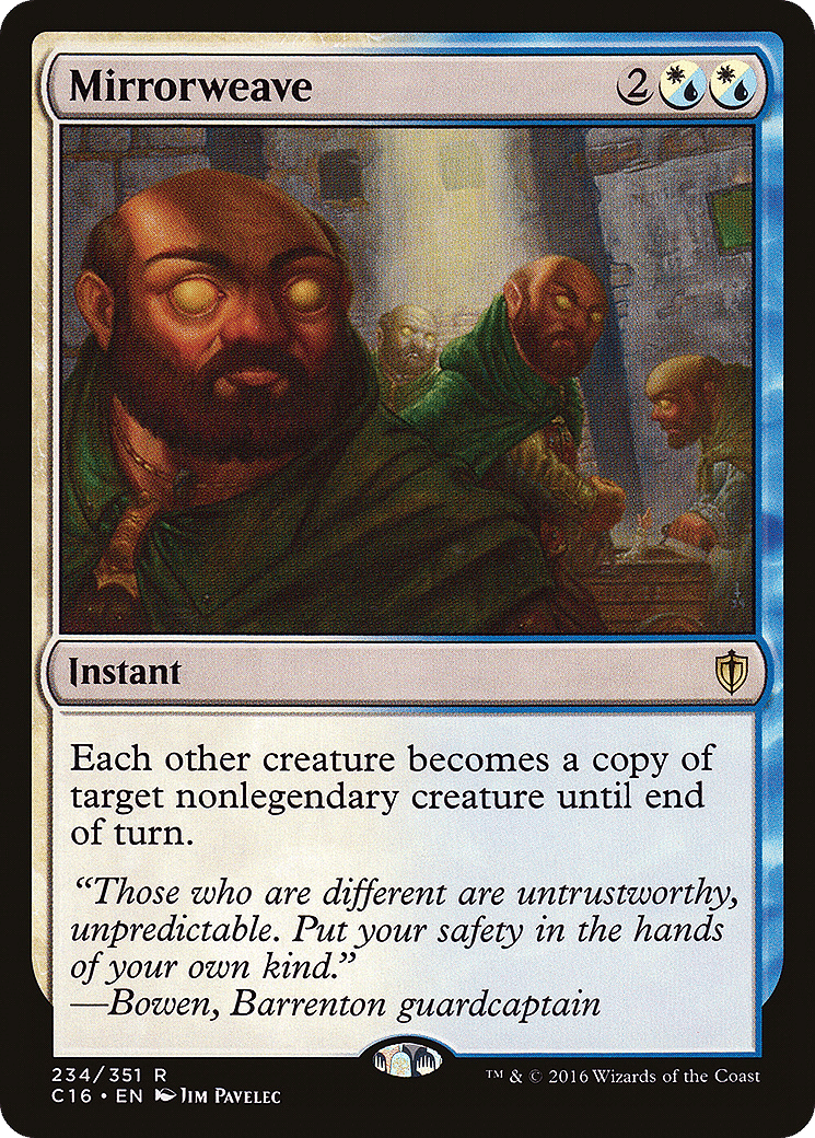 Mirrorweave — Commander 2016 — Magic: The Gathering