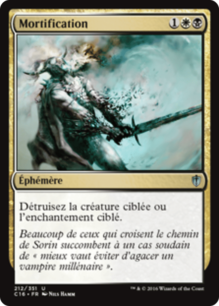 Mortification — Commander 2016 — Magic: The Gathering