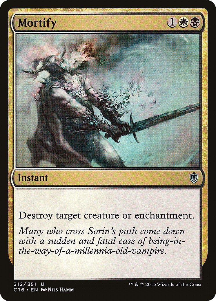 Mortify — Commander 2016 — Magic: The Gathering