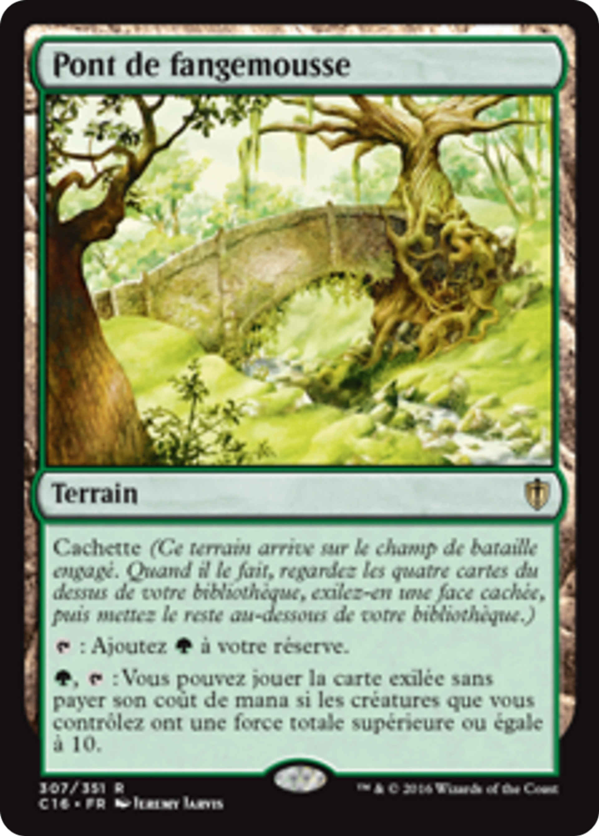 Pont de fangemousse — Commander 2016 — Magic: The Gathering