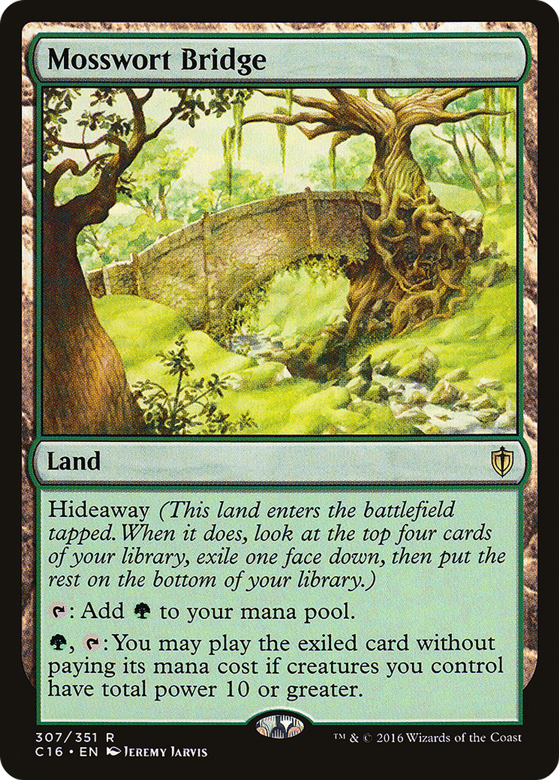 Mosswort Bridge — Commander 2016 — Magic: The Gathering