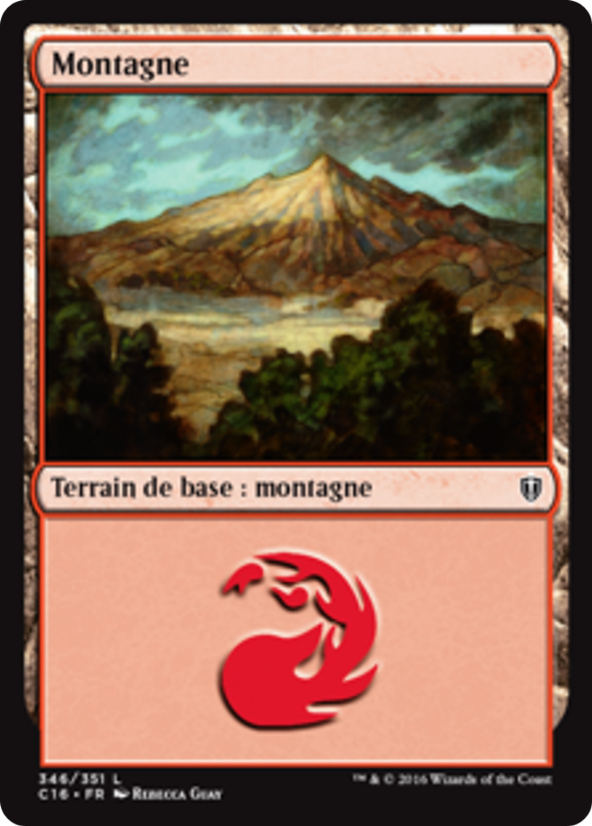 Montagne — Commander 2016 — Magic: The Gathering