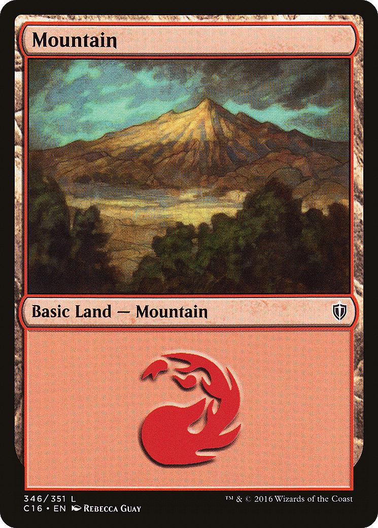 Mountain — Commander 2016 — Magic: The Gathering
