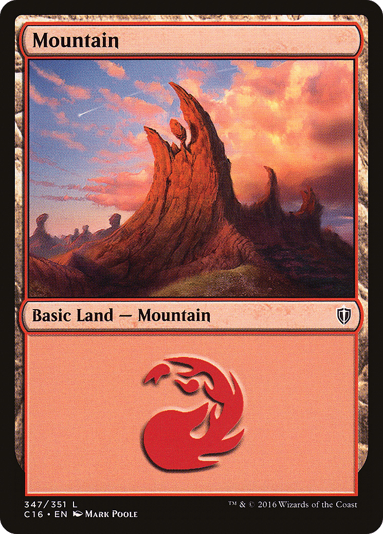 Mountain — Commander 2016 — Magic: The Gathering