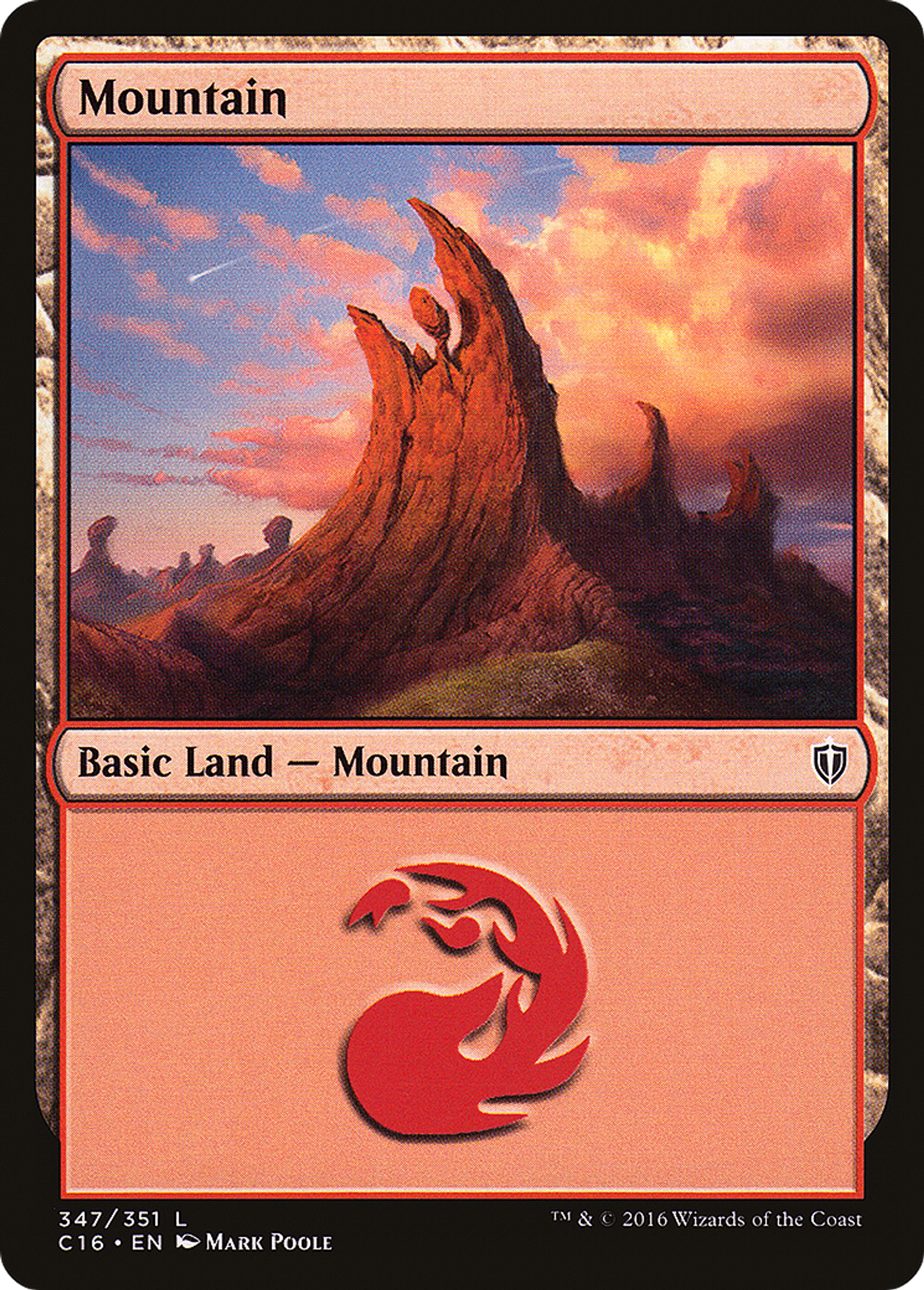 Mountain — Commander 2016 — Magic: The Gathering