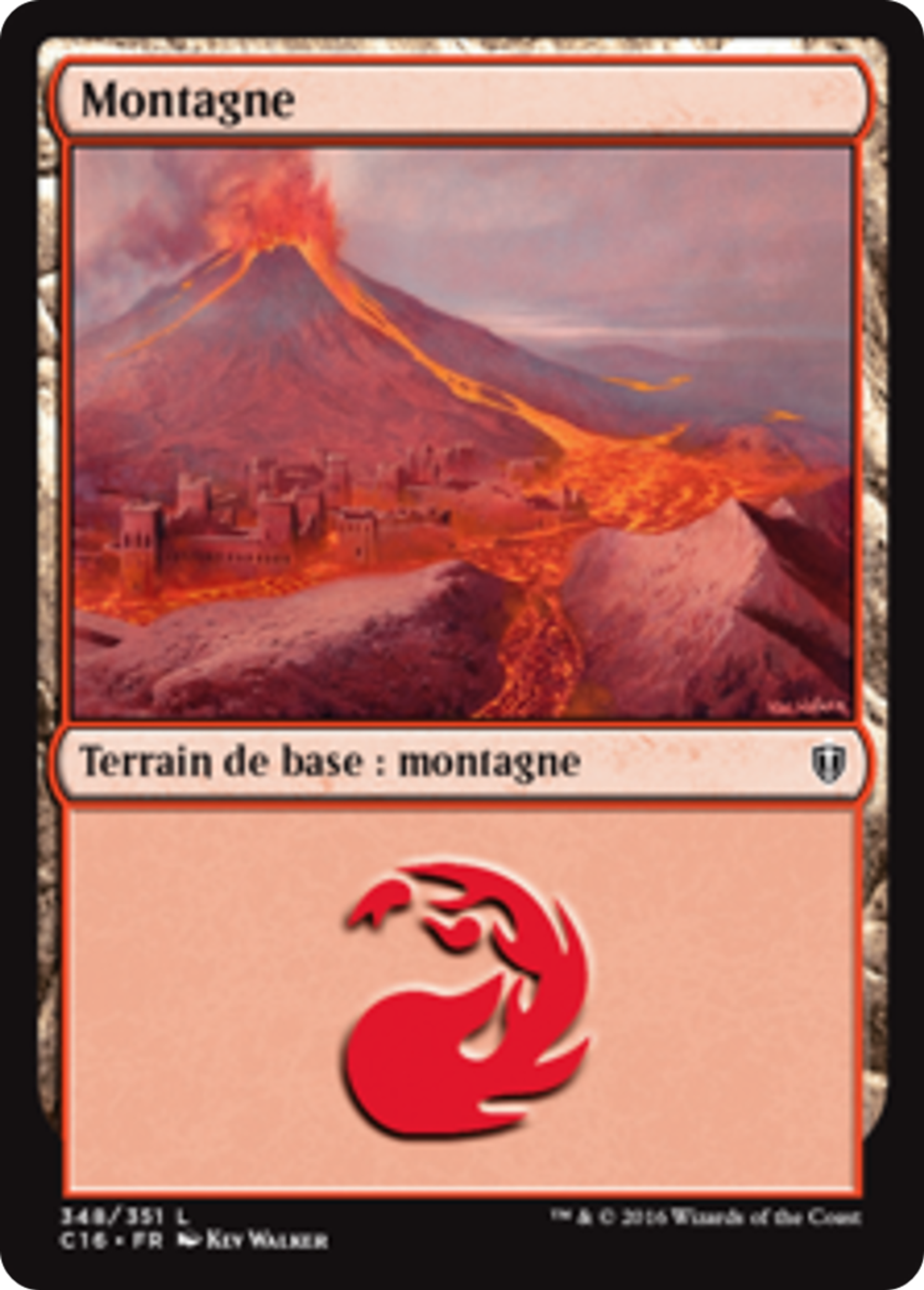Montagne — Commander 2016 — Magic: The Gathering