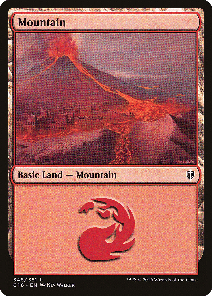 Mountain — Commander 2016 — Magic: The Gathering