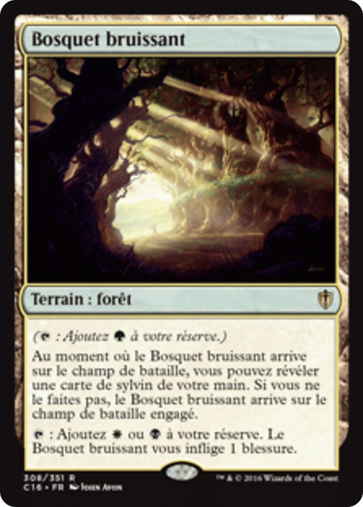 Bosquet bruissant — Commander 2016 — Magic: The Gathering