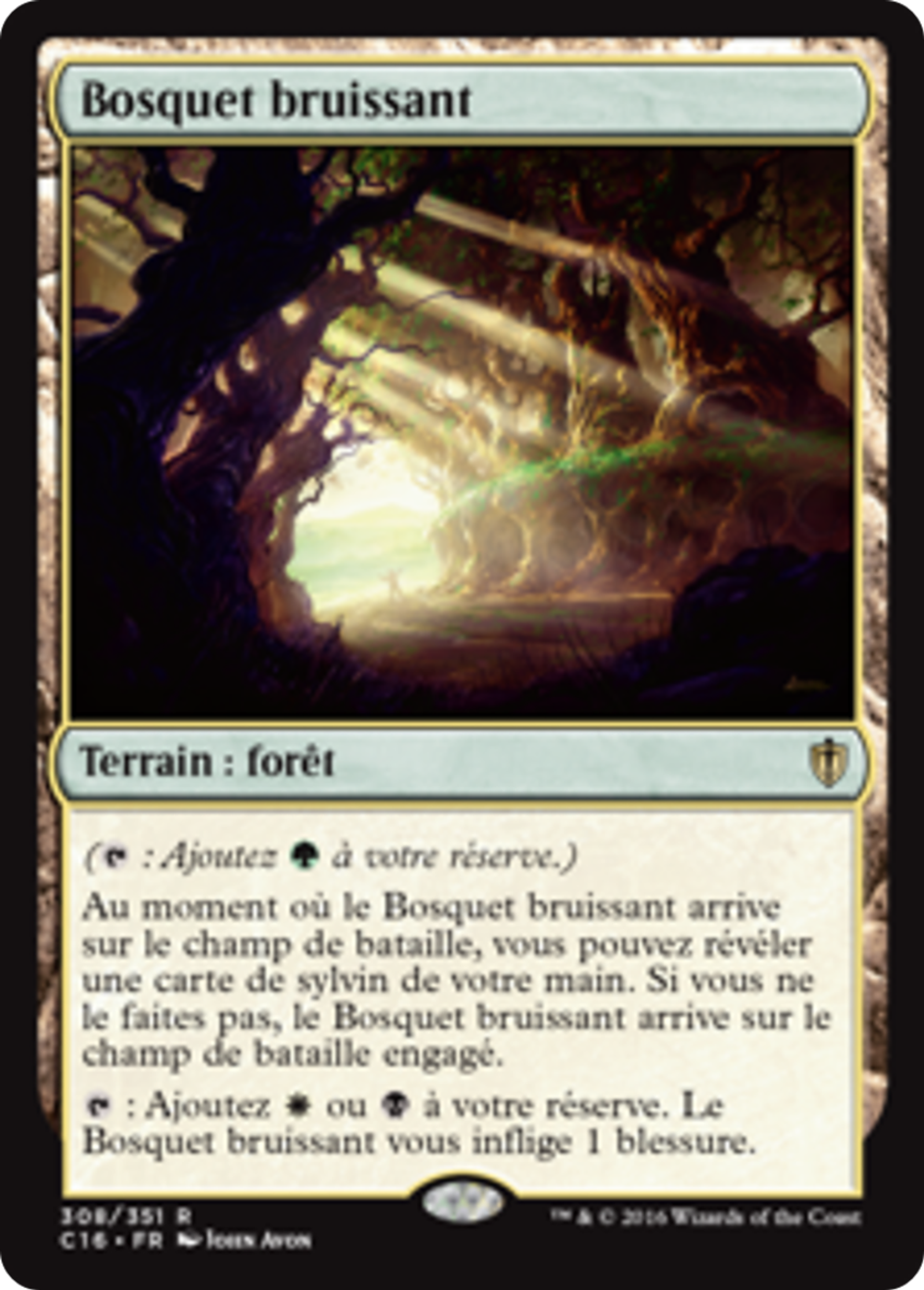 Bosquet bruissant — Commander 2016 — Magic: The Gathering