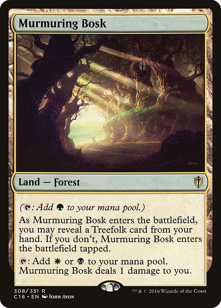 Murmuring Bosk — Commander 2016 — Magic: The Gathering