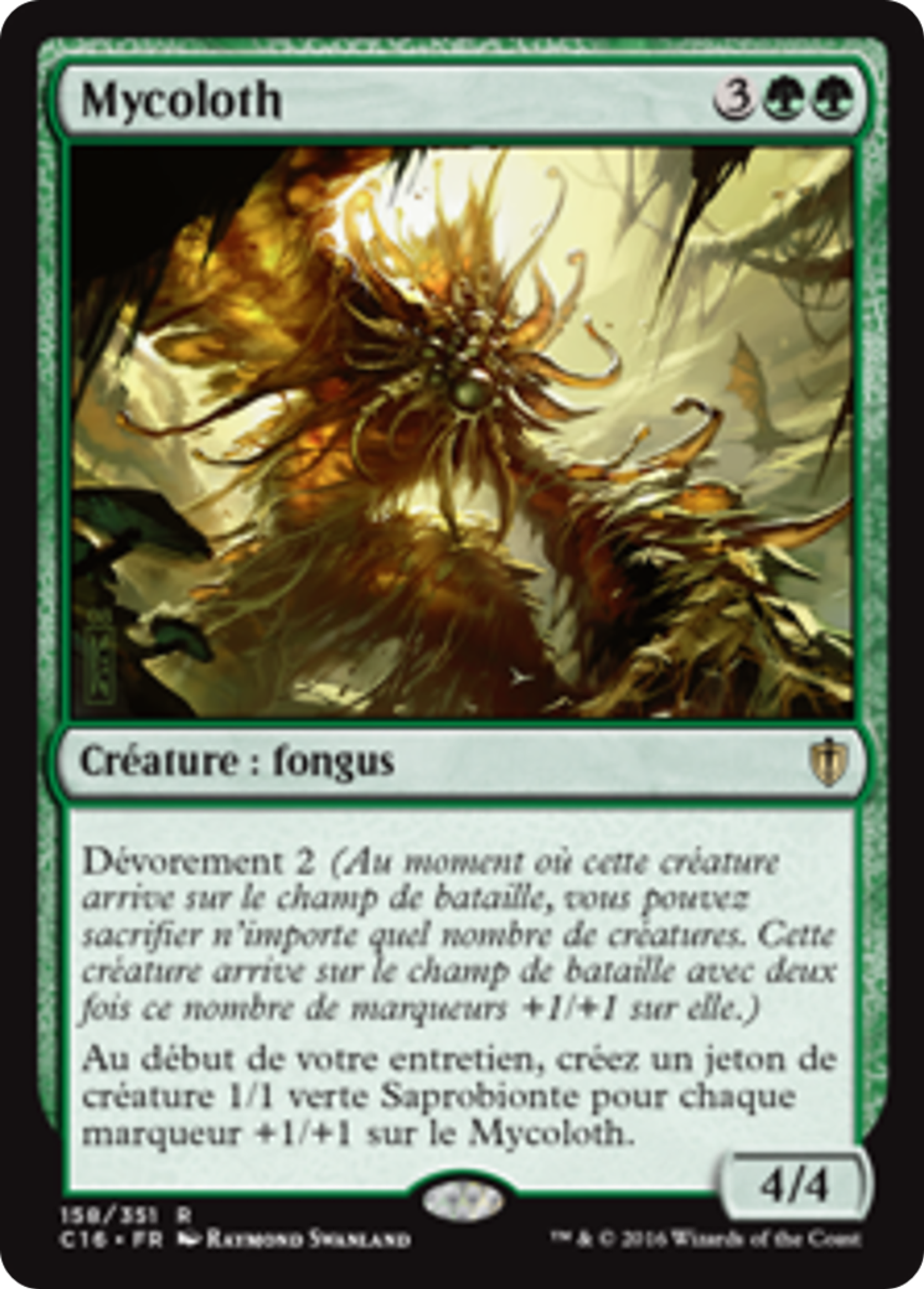 Mycoloth — Commander 2016 — Magic: The Gathering