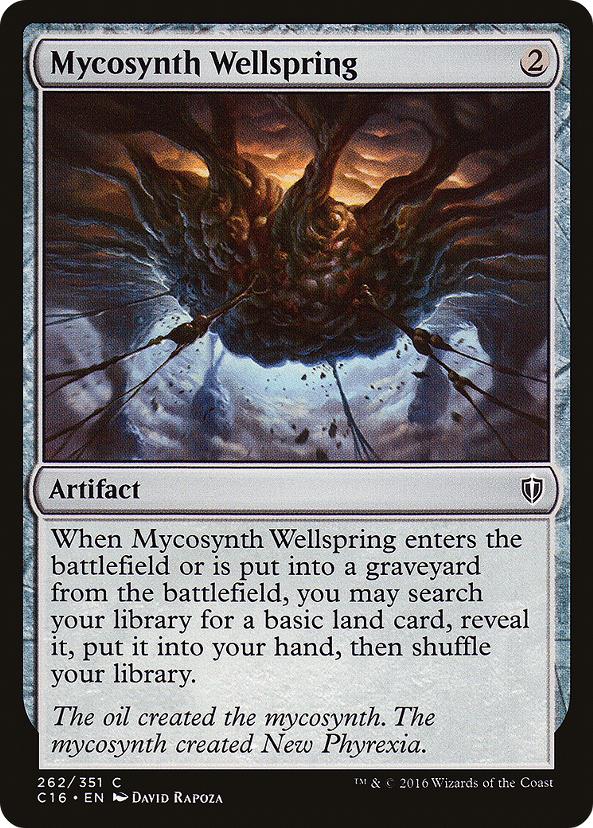 Mycosynth Wellspring — Commander 2016 — Magic: The Gathering