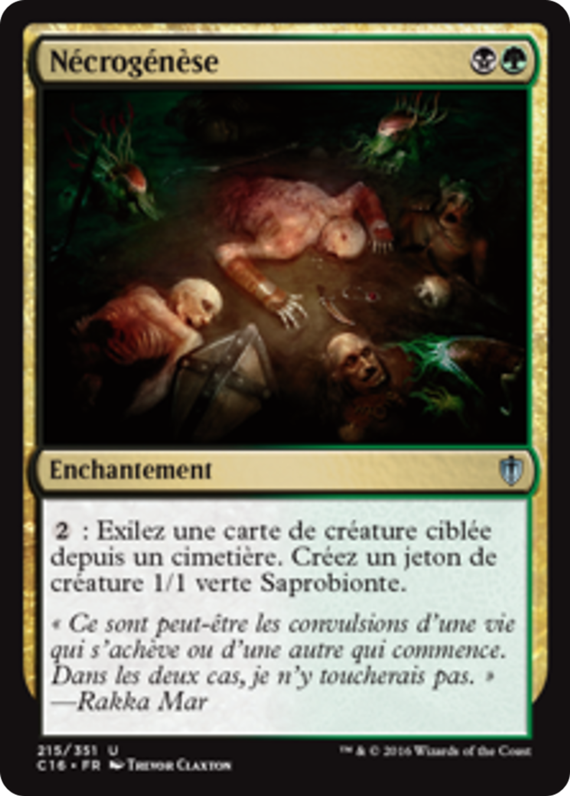 Nécrogénèse — Commander 2016 — Magic: The Gathering