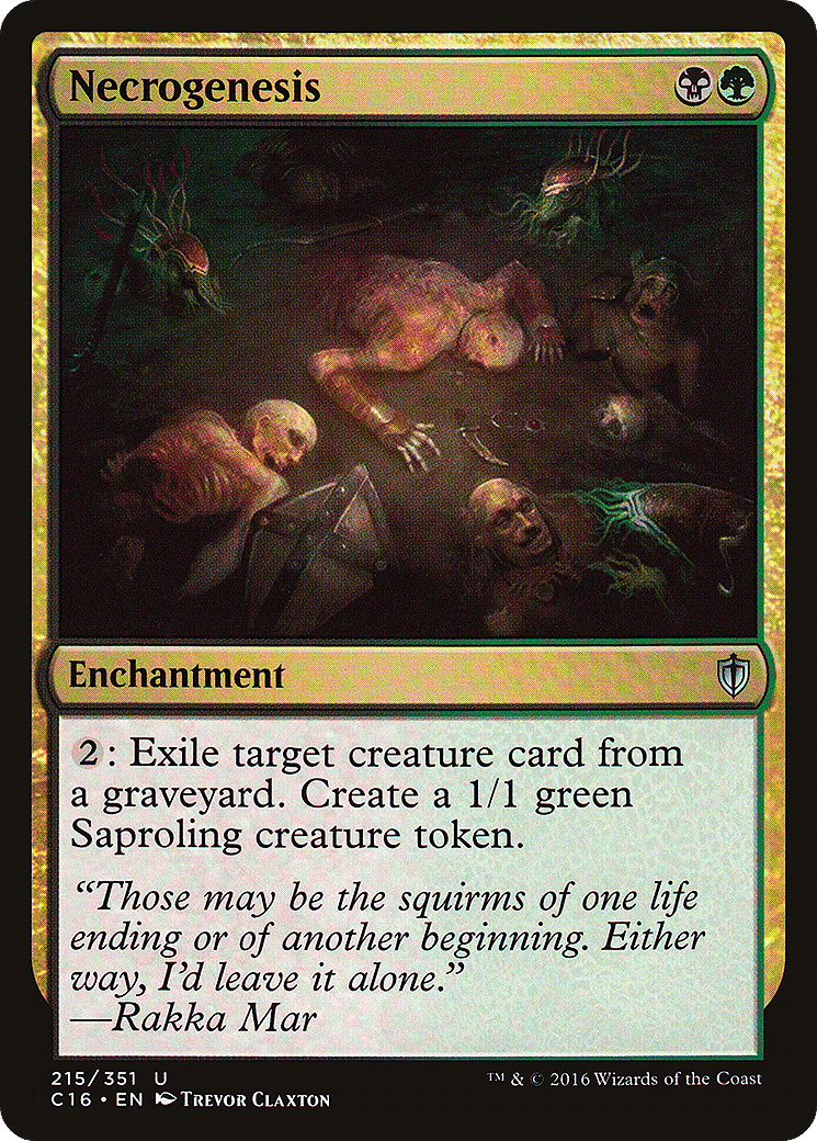 Necrogenesis — Commander 2016 — Magic: The Gathering