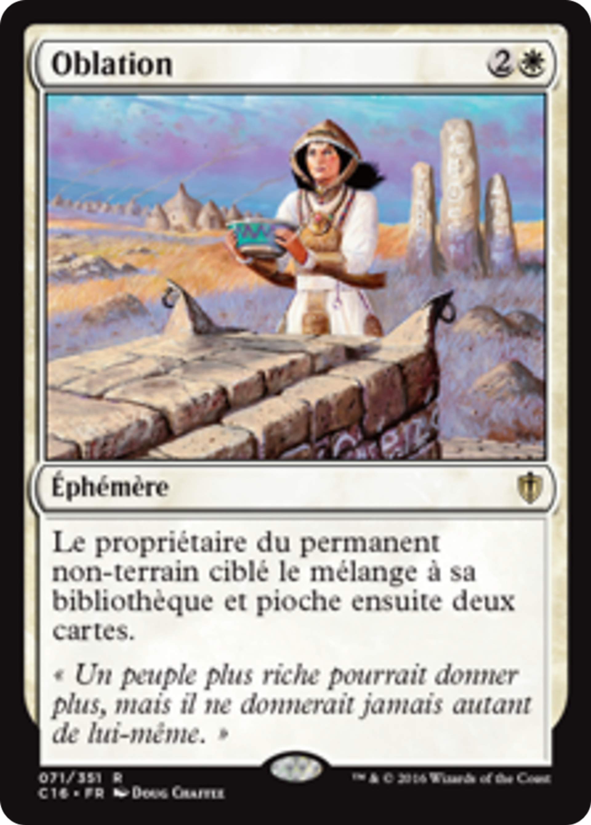 Oblation — Commander 2016 — Magic: The Gathering