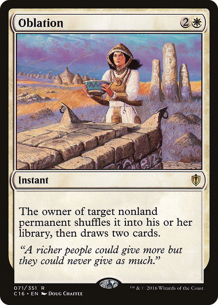 Oblation — Commander 2016 — Magic: The Gathering