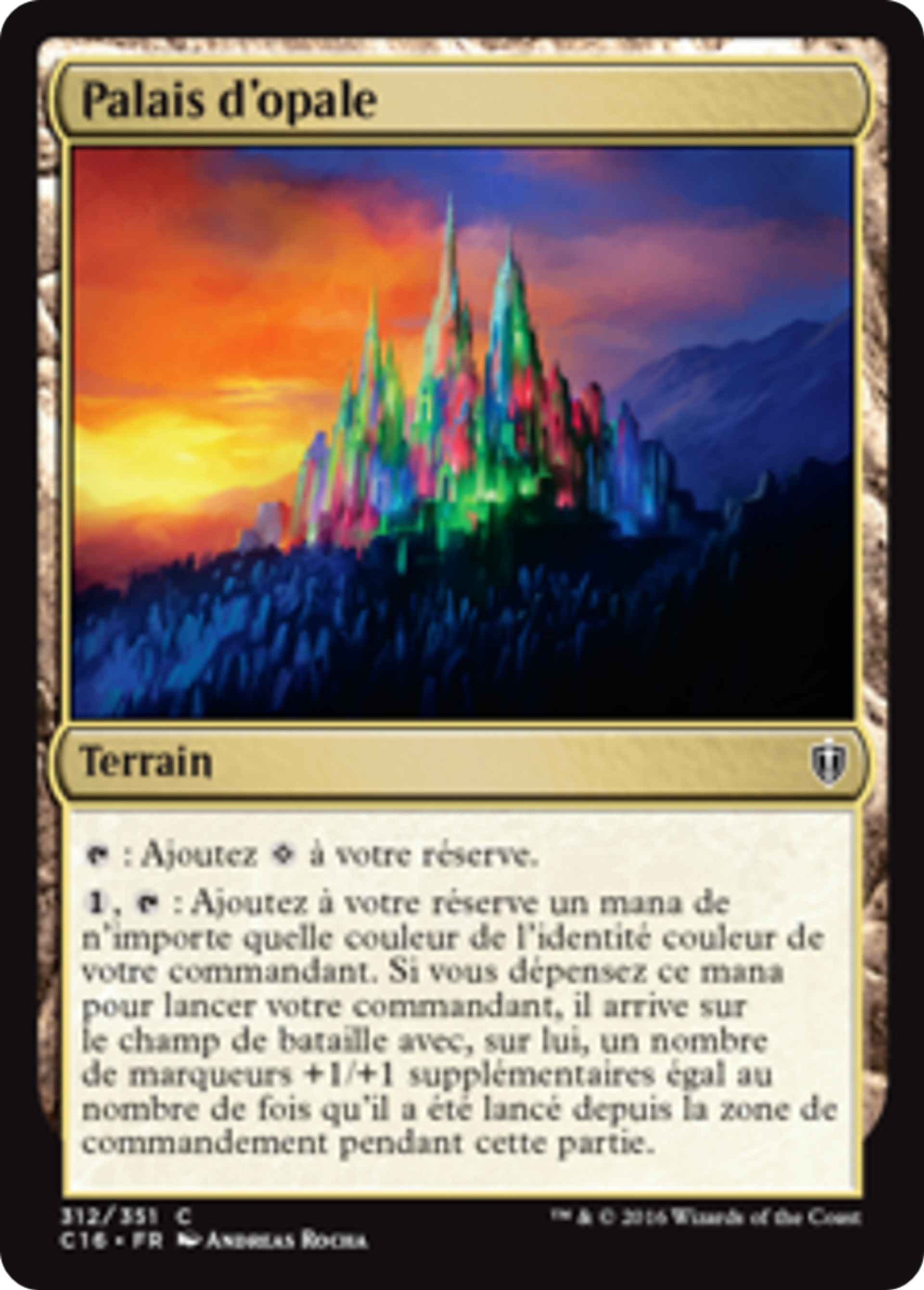 Palais d'opale — Commander 2016 — Magic: The Gathering