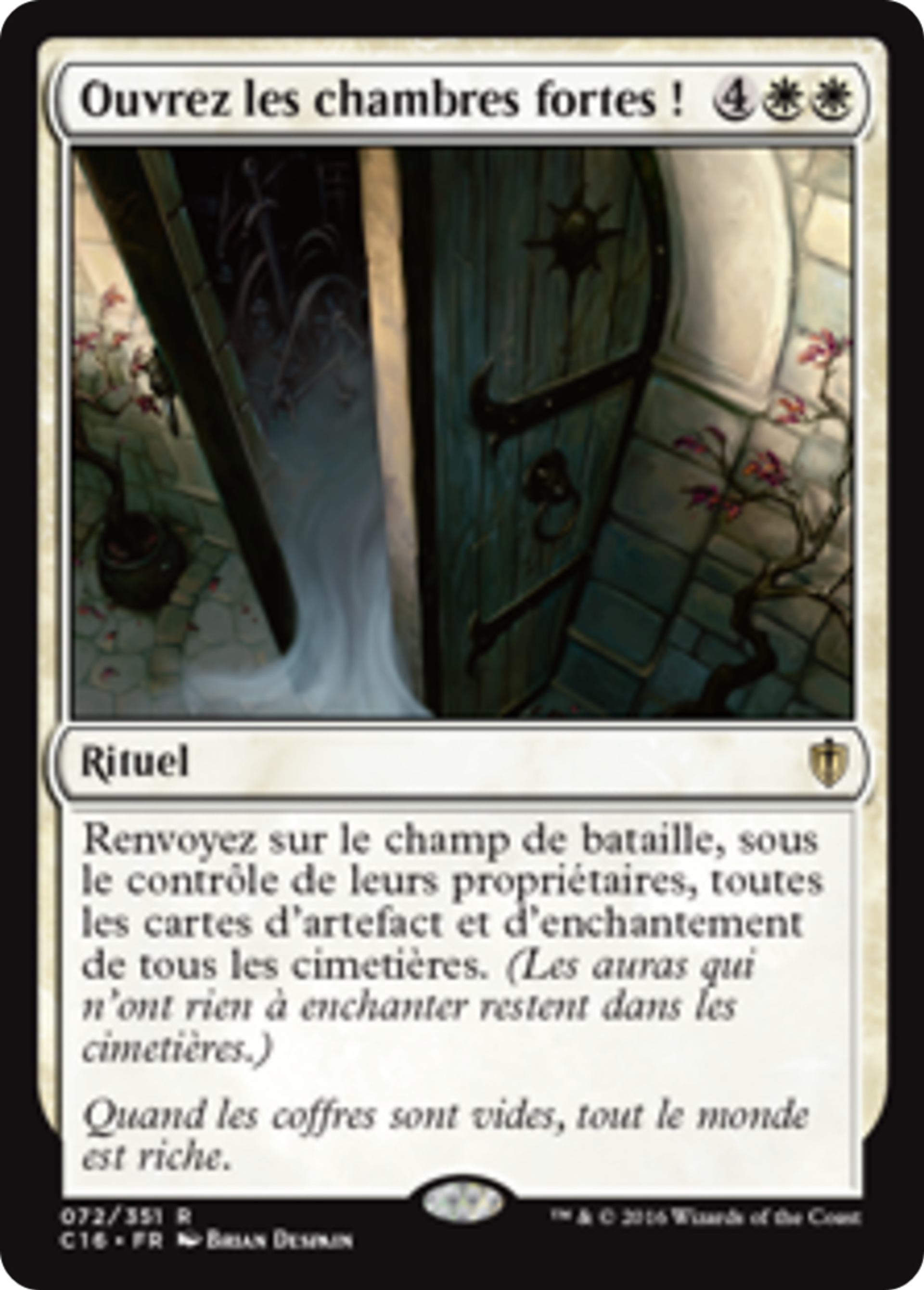Ouvrez les chambres fortes ! — Commander 2016 — Magic: The Gathering
