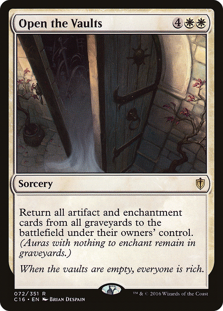 Open the Vaults — Commander 2016 — Magic: The Gathering