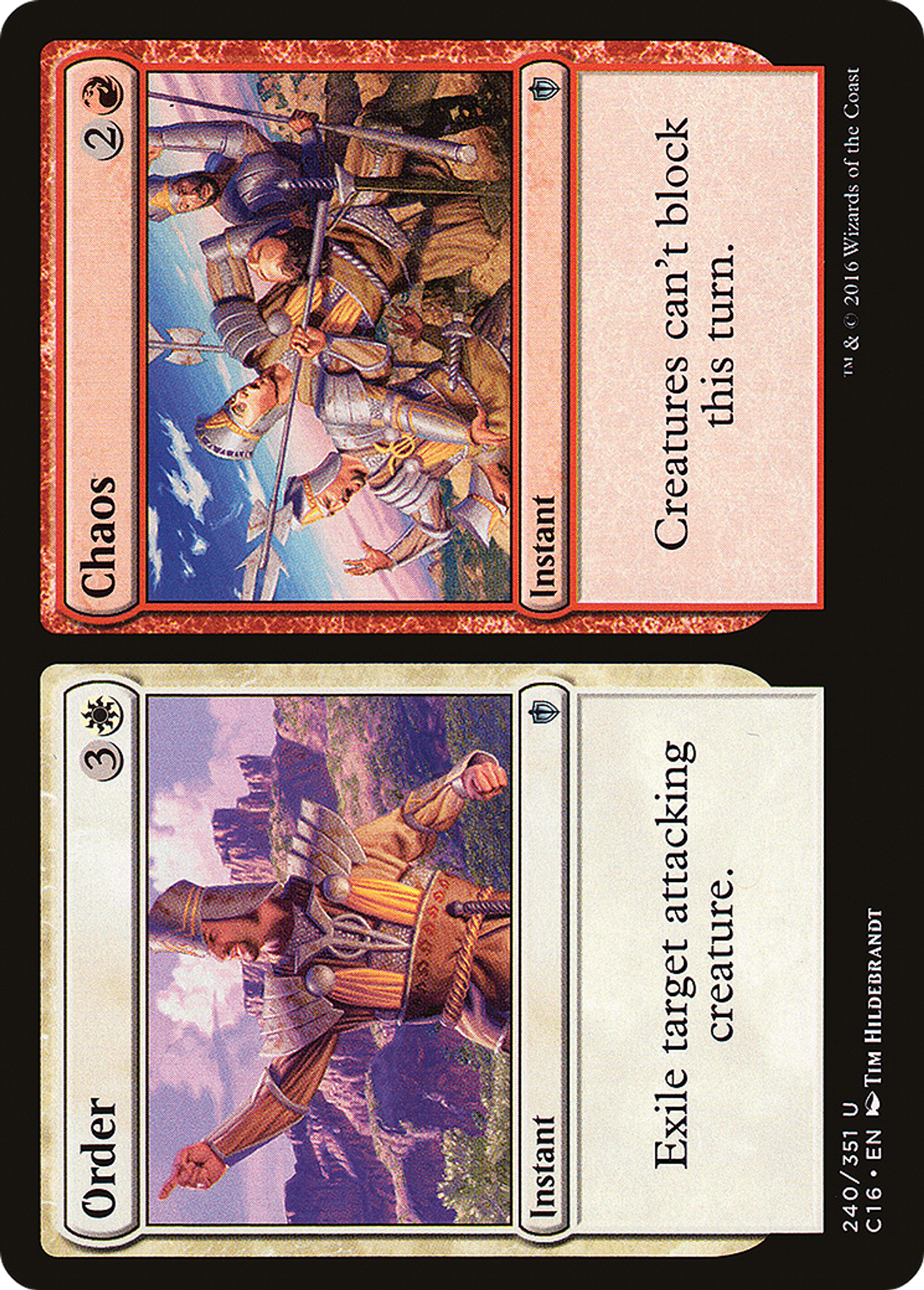 Order // Chaos — Commander 2016 — Magic: The Gathering