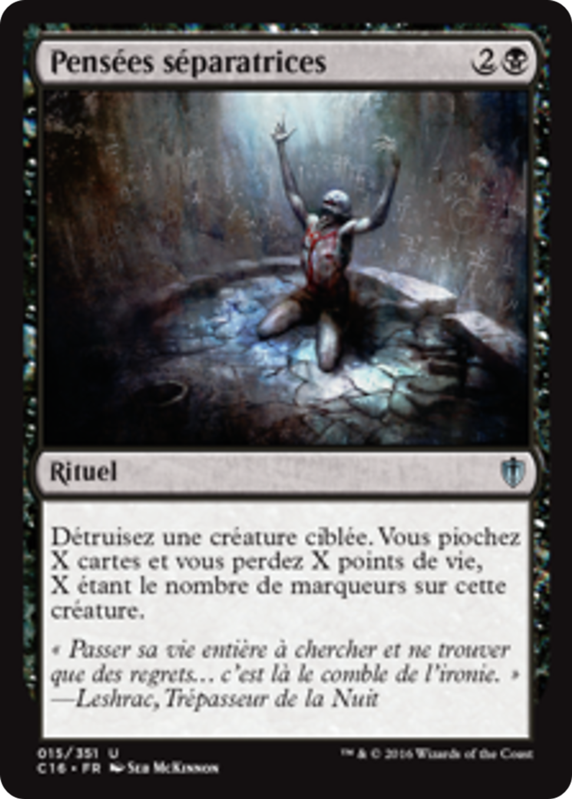 Pensées séparatrices — Commander 2016 — Magic: The Gathering