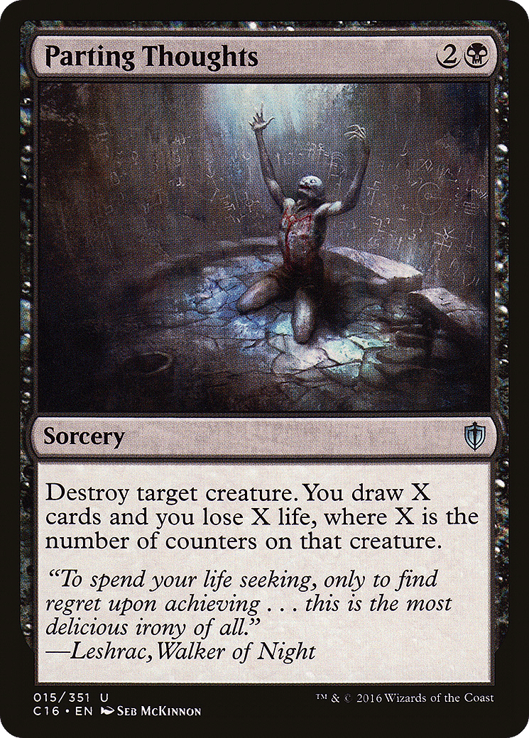 Pensées séparatrices — Commander 2016 — Magic: The Gathering