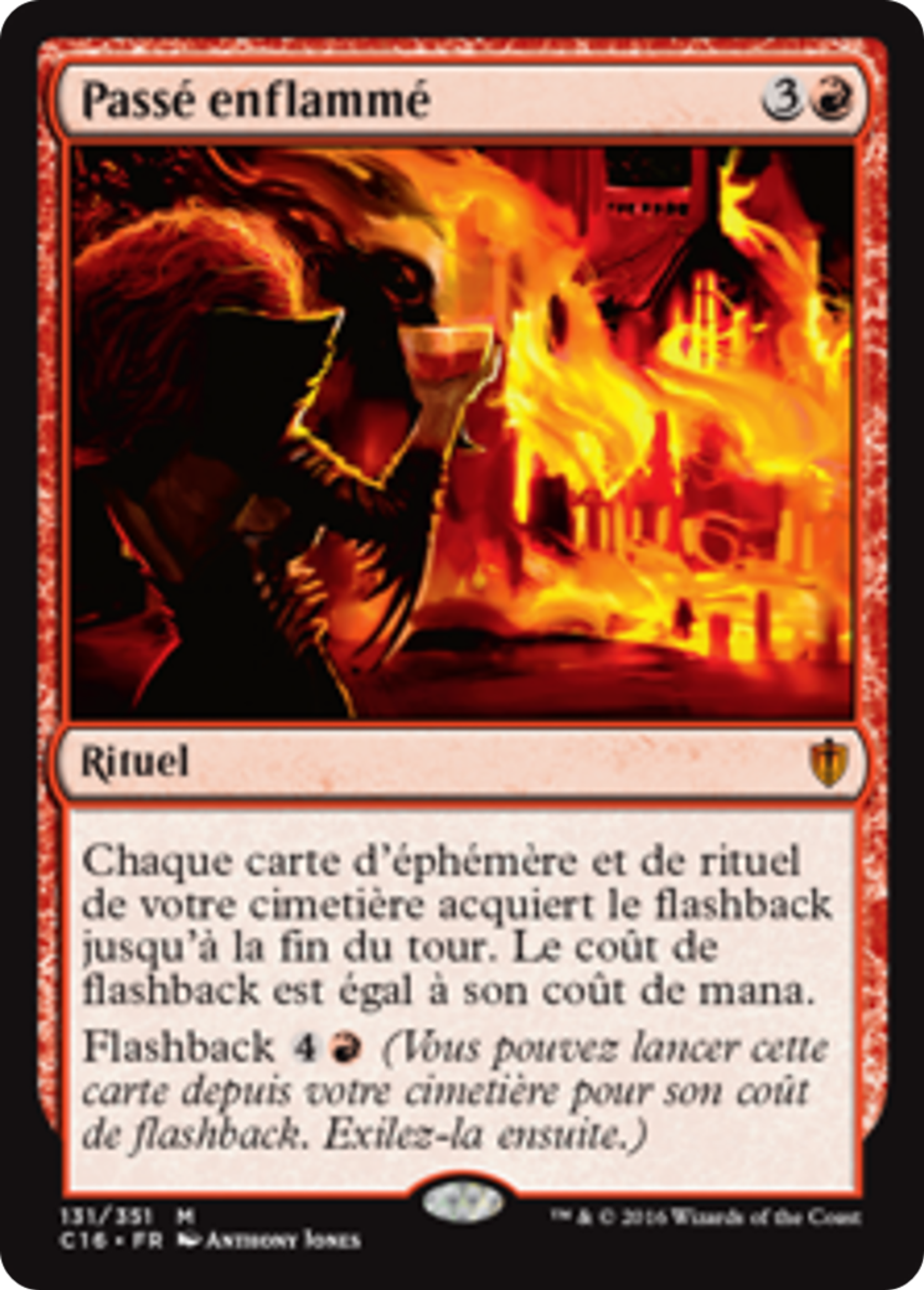 Passé enflammé — Commander 2016 — Magic: The Gathering
