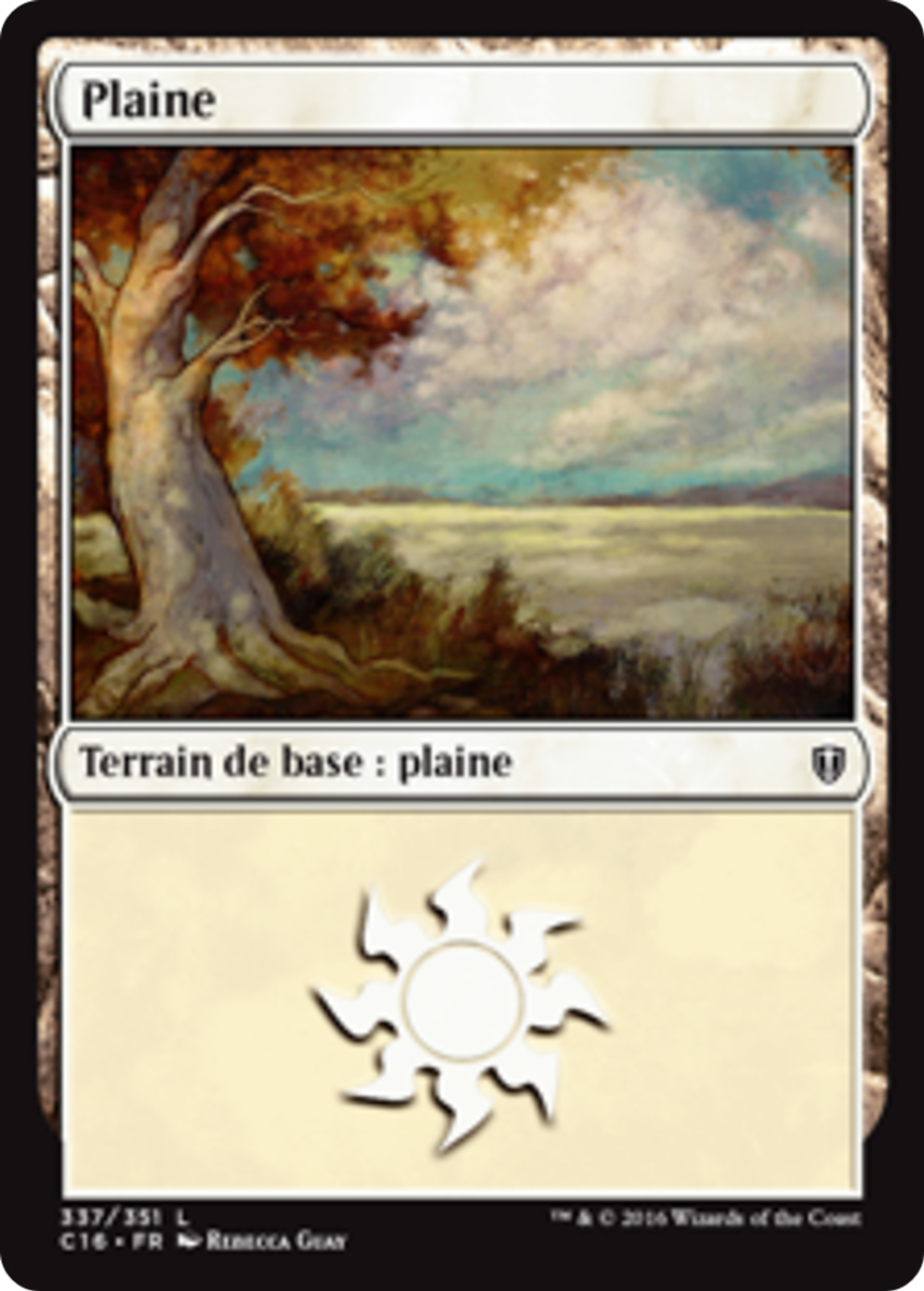 Plaine — Commander 2016 — Magic: The Gathering