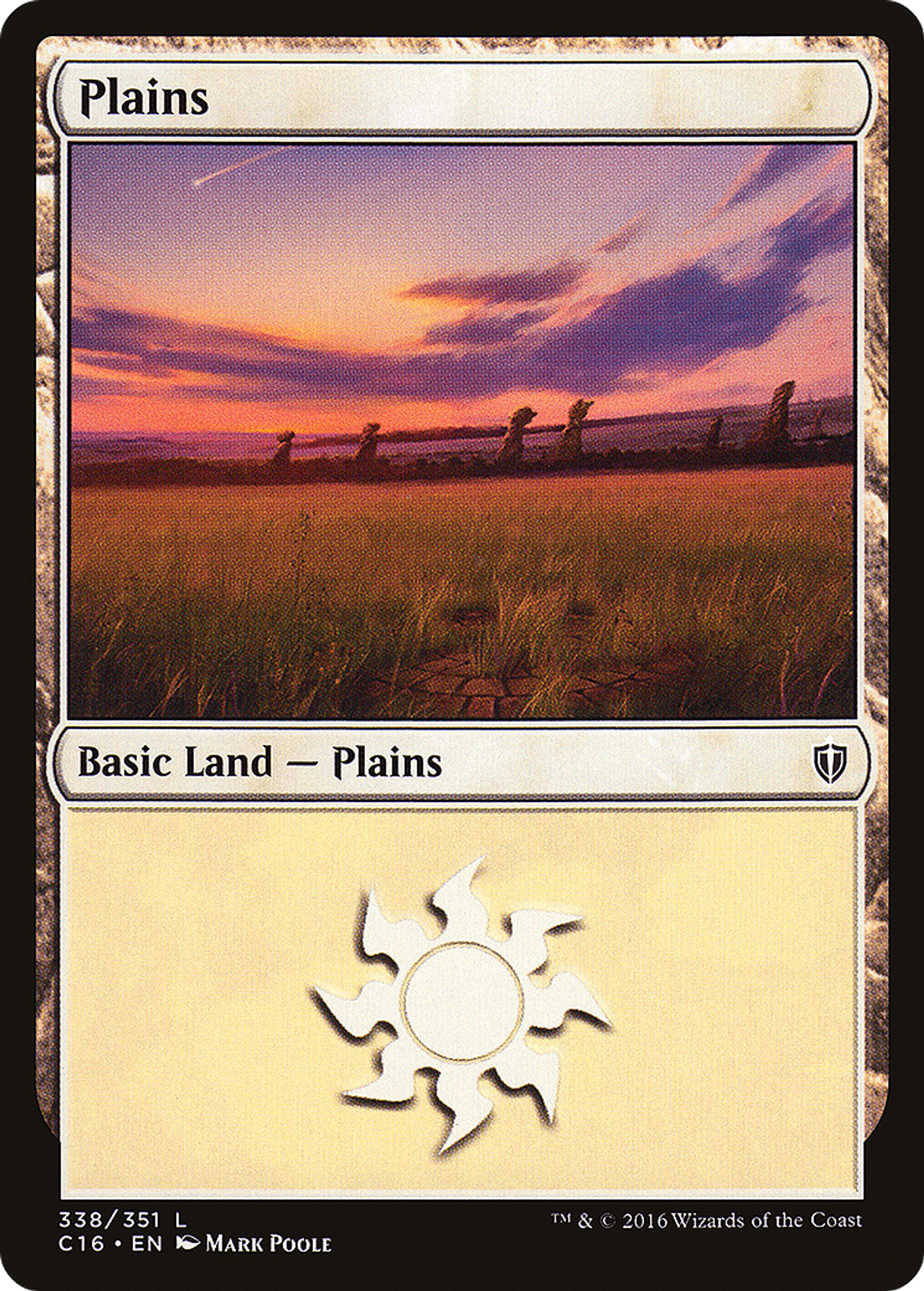 Plains — Commander 2016 — Magic: The Gathering