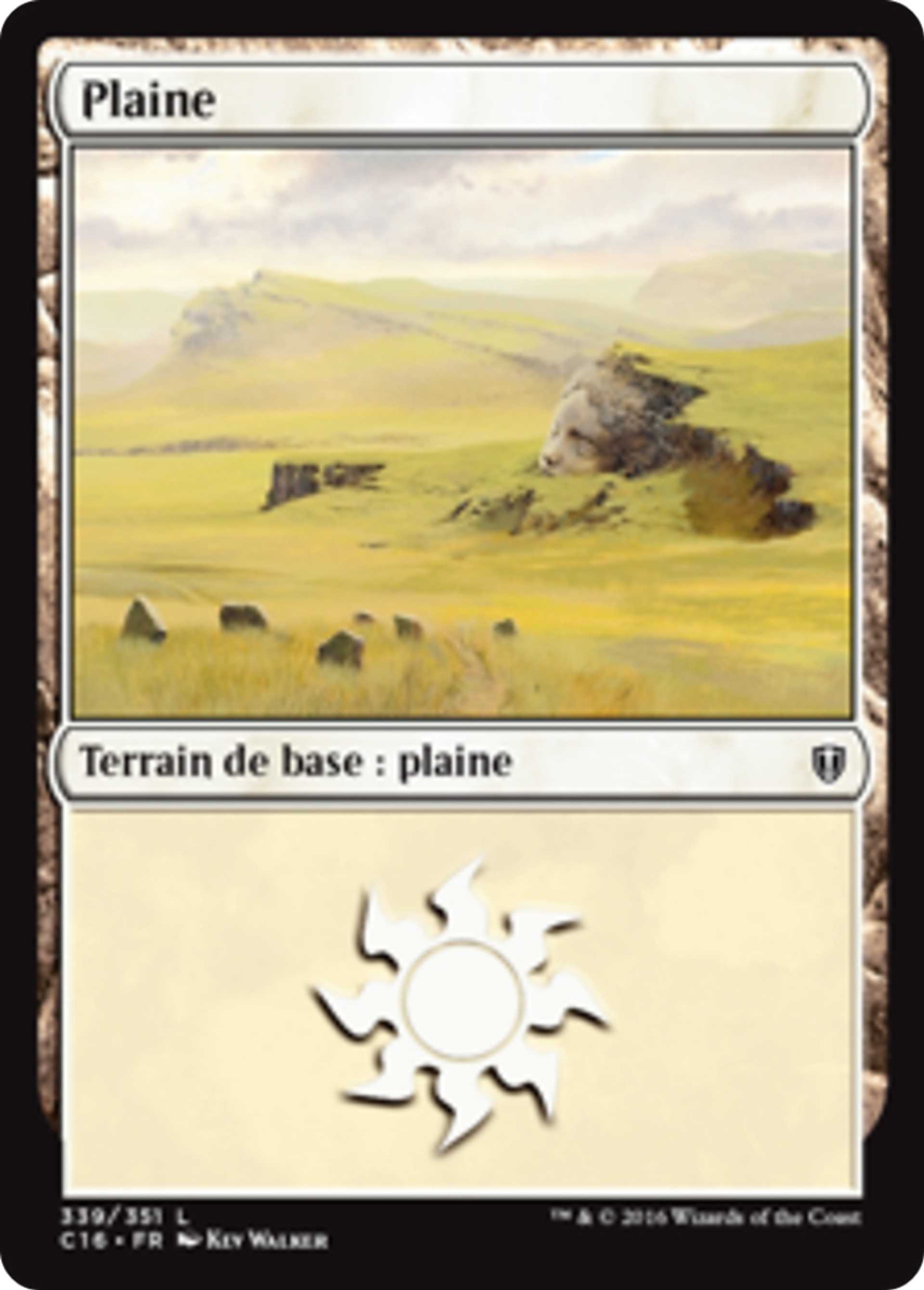 Plaine — Commander 2016 — Magic: The Gathering