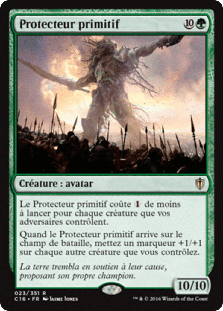 Protecteur primitif — Commander 2016 — Magic: The Gathering