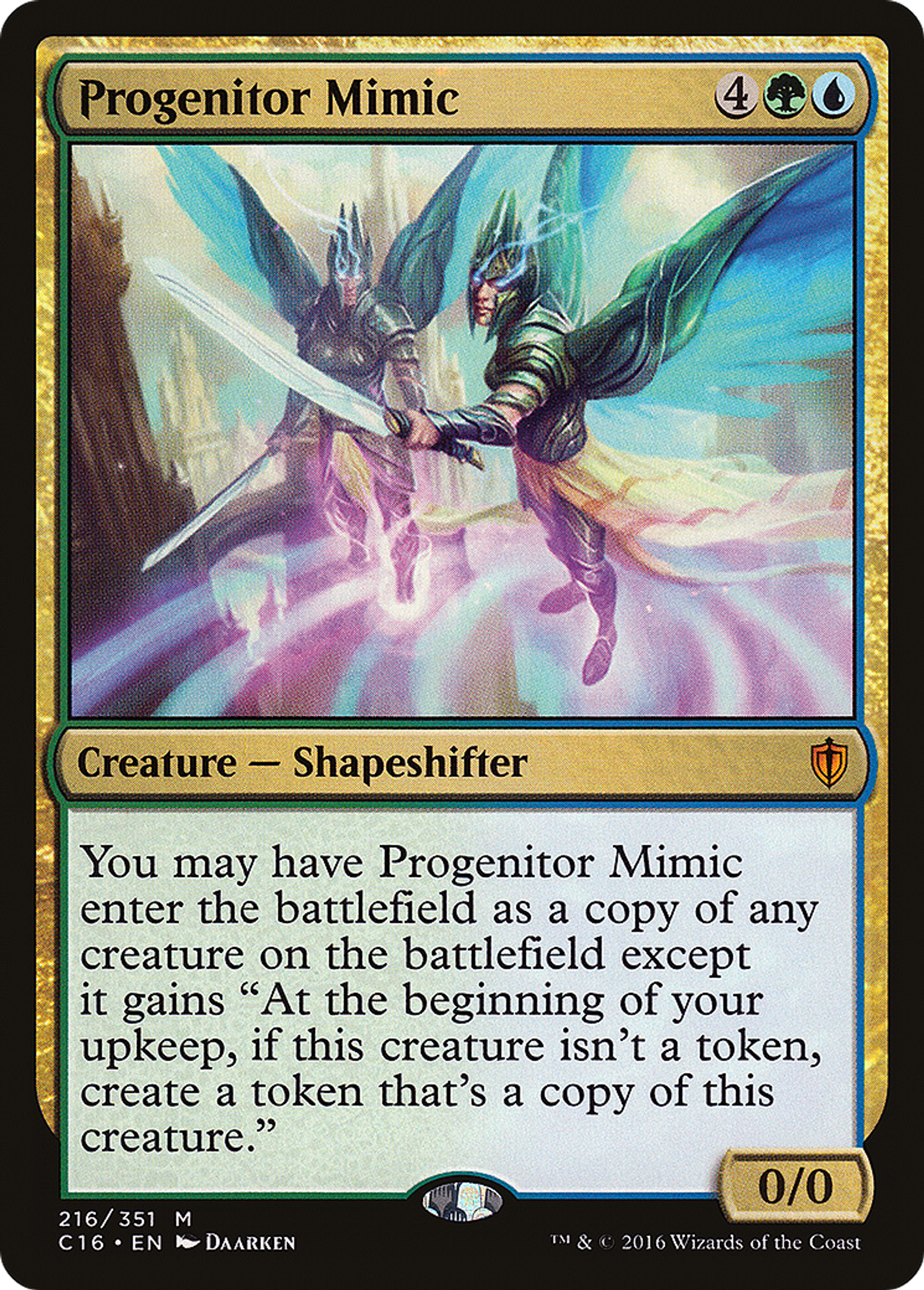 Progenitor Mimic — Commander 2016 — Magic: The Gathering