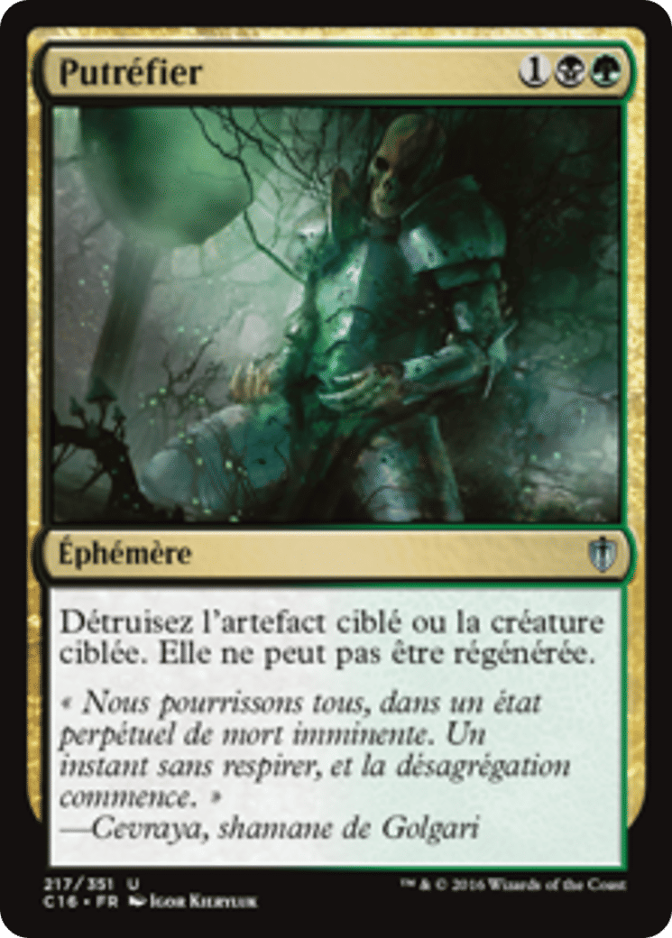 Putréfier — Commander 2016 — Magic: The Gathering