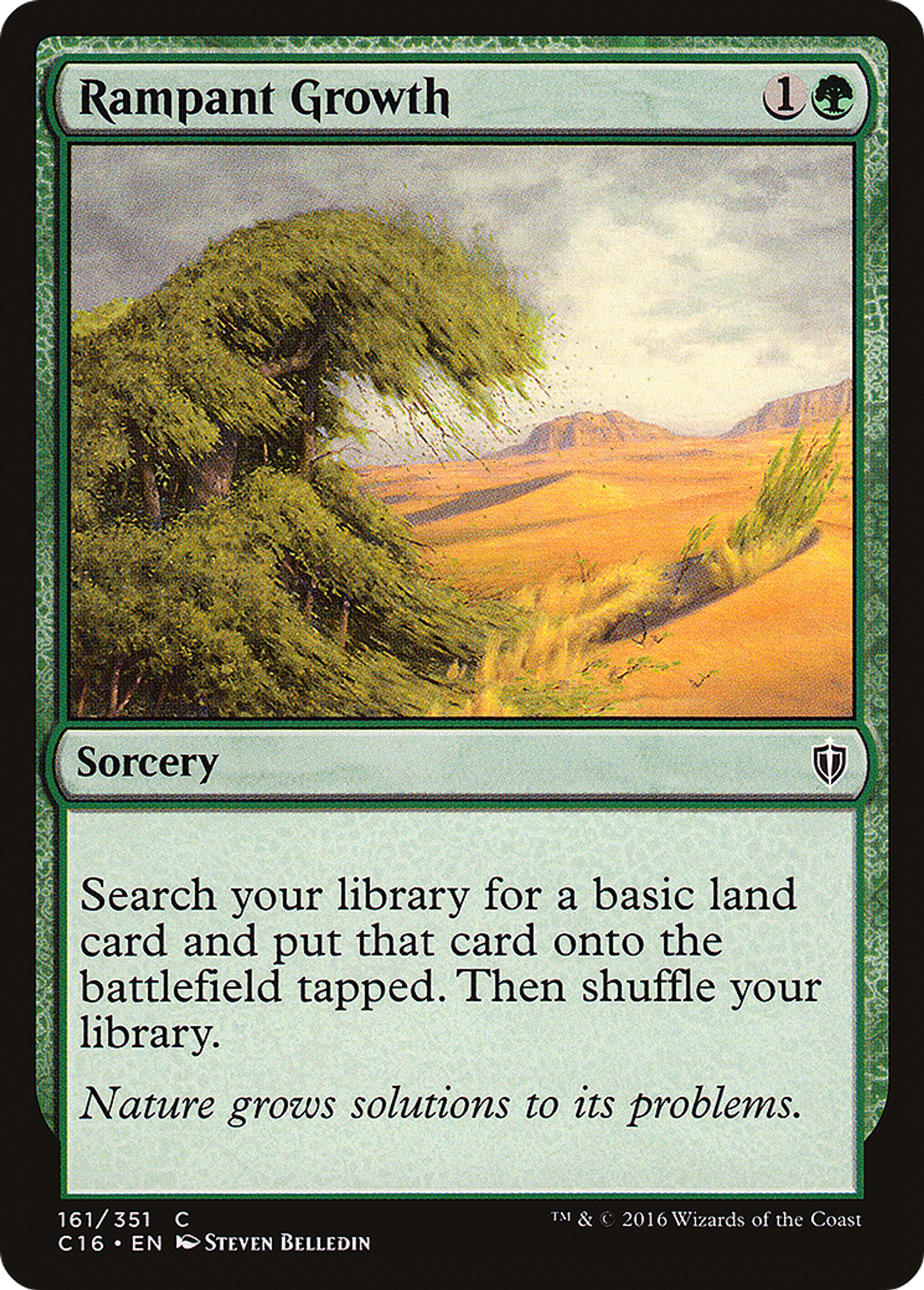 Rampant Growth — Commander 2016 — Magic: The Gathering