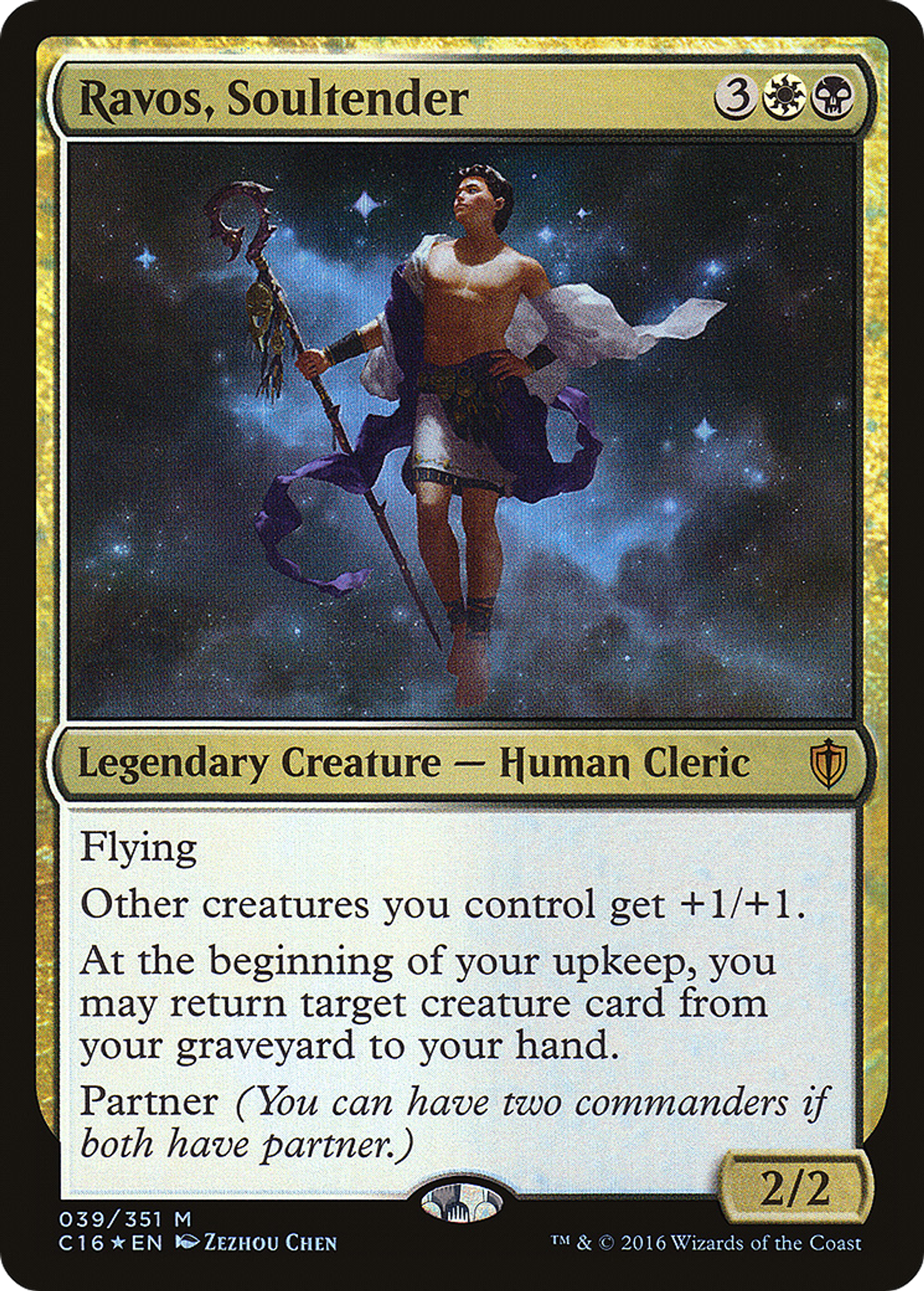 Ravos, Soultender — Commander 2016 — Magic: The Gathering