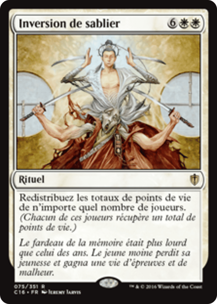Inversion de sablier — Commander 2016 — Magic: The Gathering