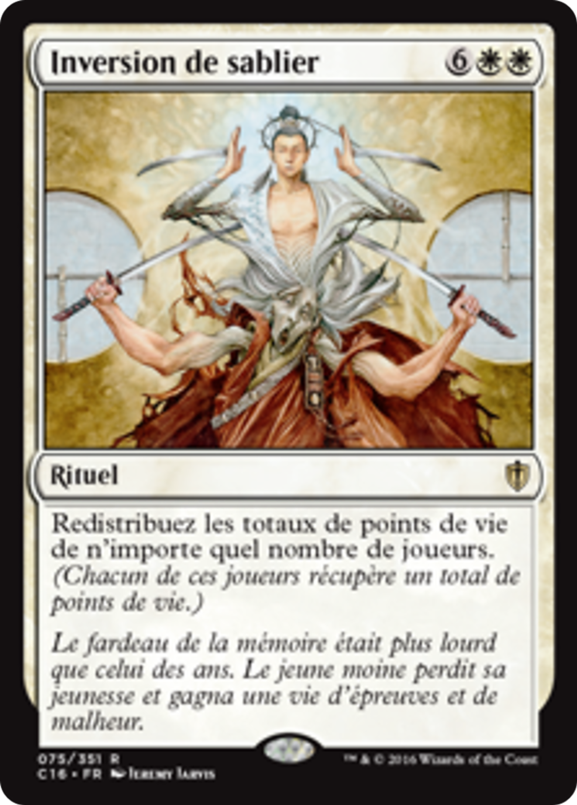 Inversion de sablier — Commander 2016 — Magic: The Gathering