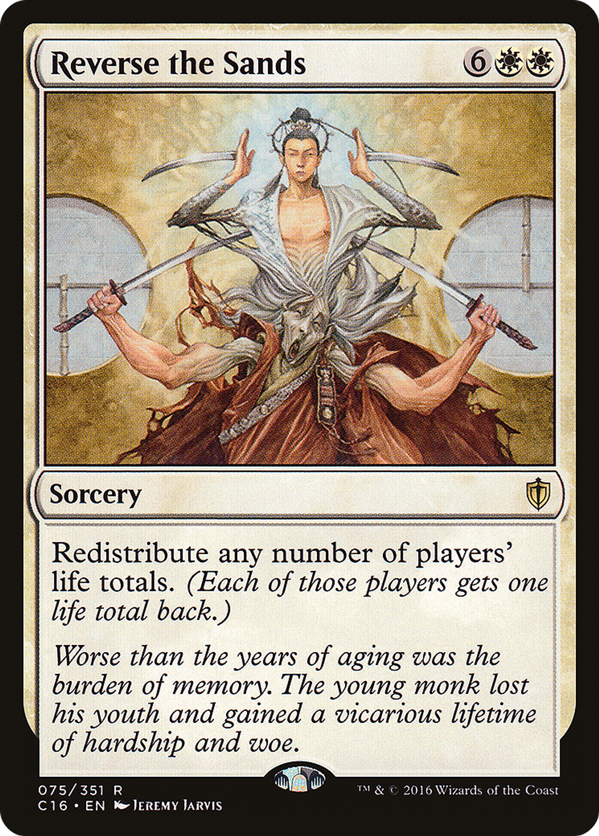 Reverse the Sands — Commander 2016 — Magic: The Gathering