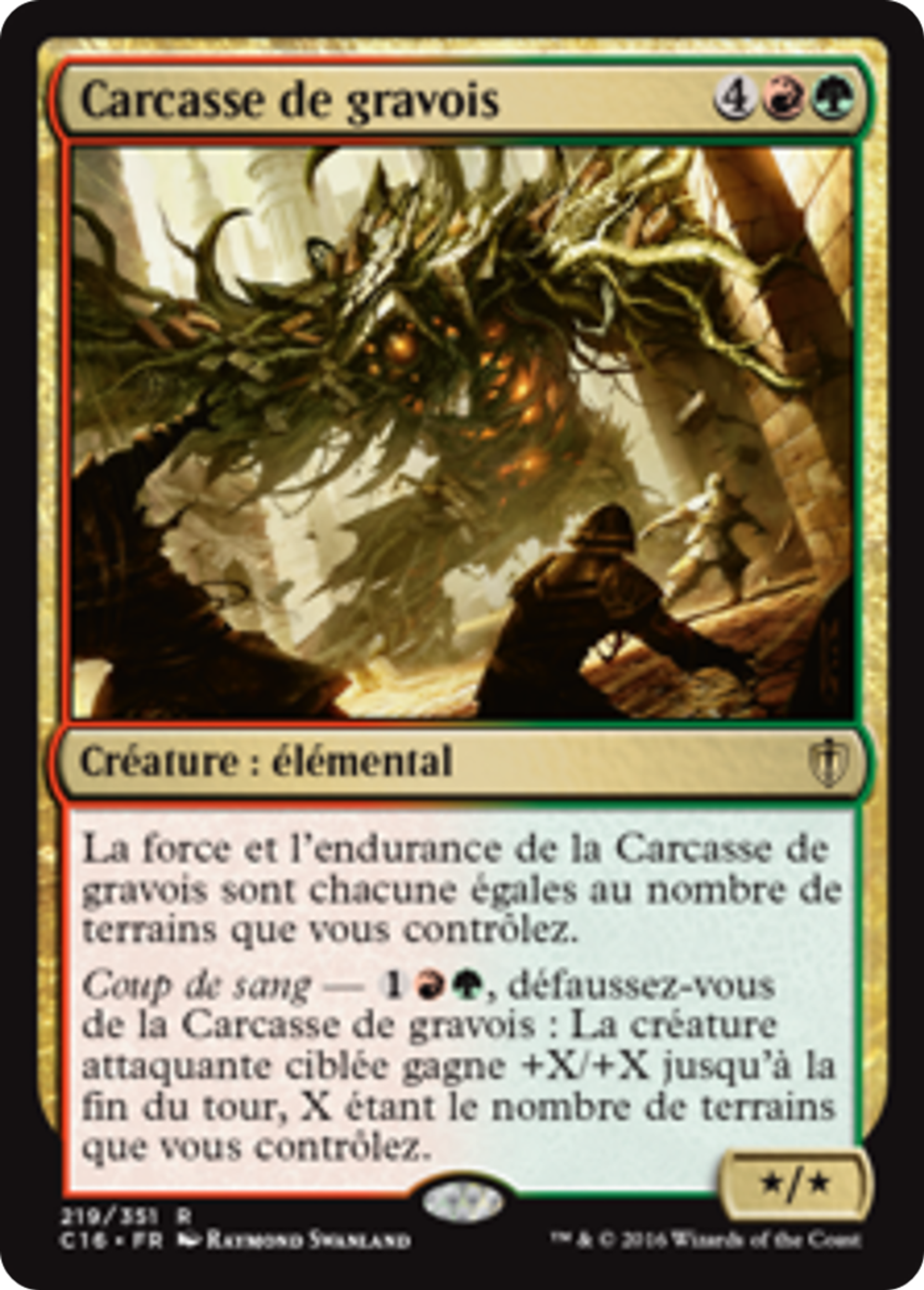 Carcasse de gravois — Commander 2016 — Magic: The Gathering