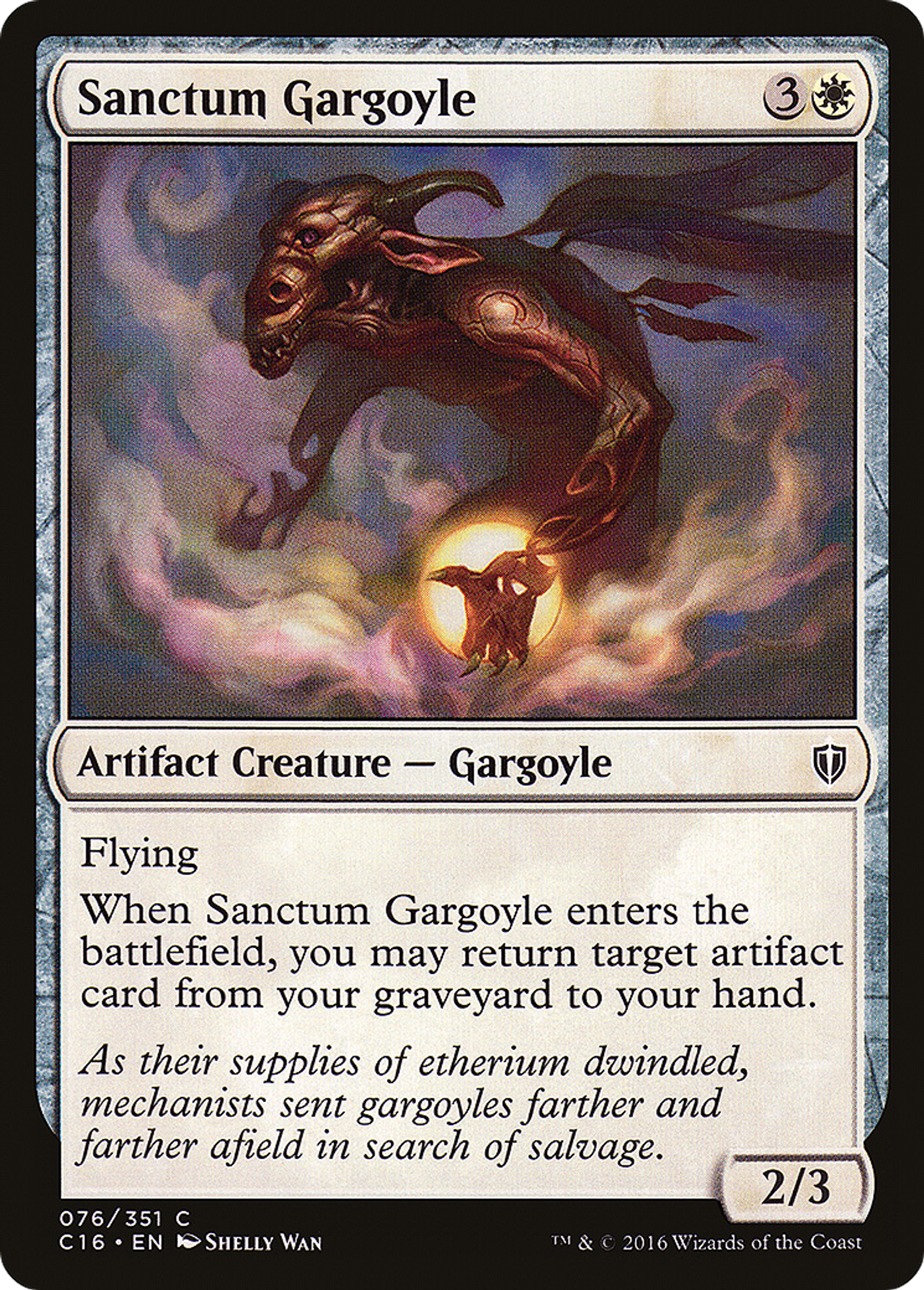 Sanctum Gargoyle — Commander 2016 — Magic: The Gathering