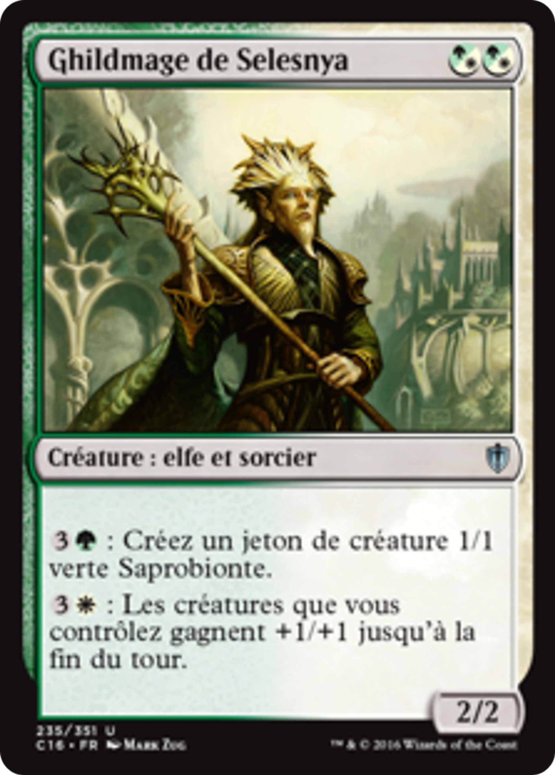 Ghildmage de Selesnya — Commander 2016 — Magic: The Gathering