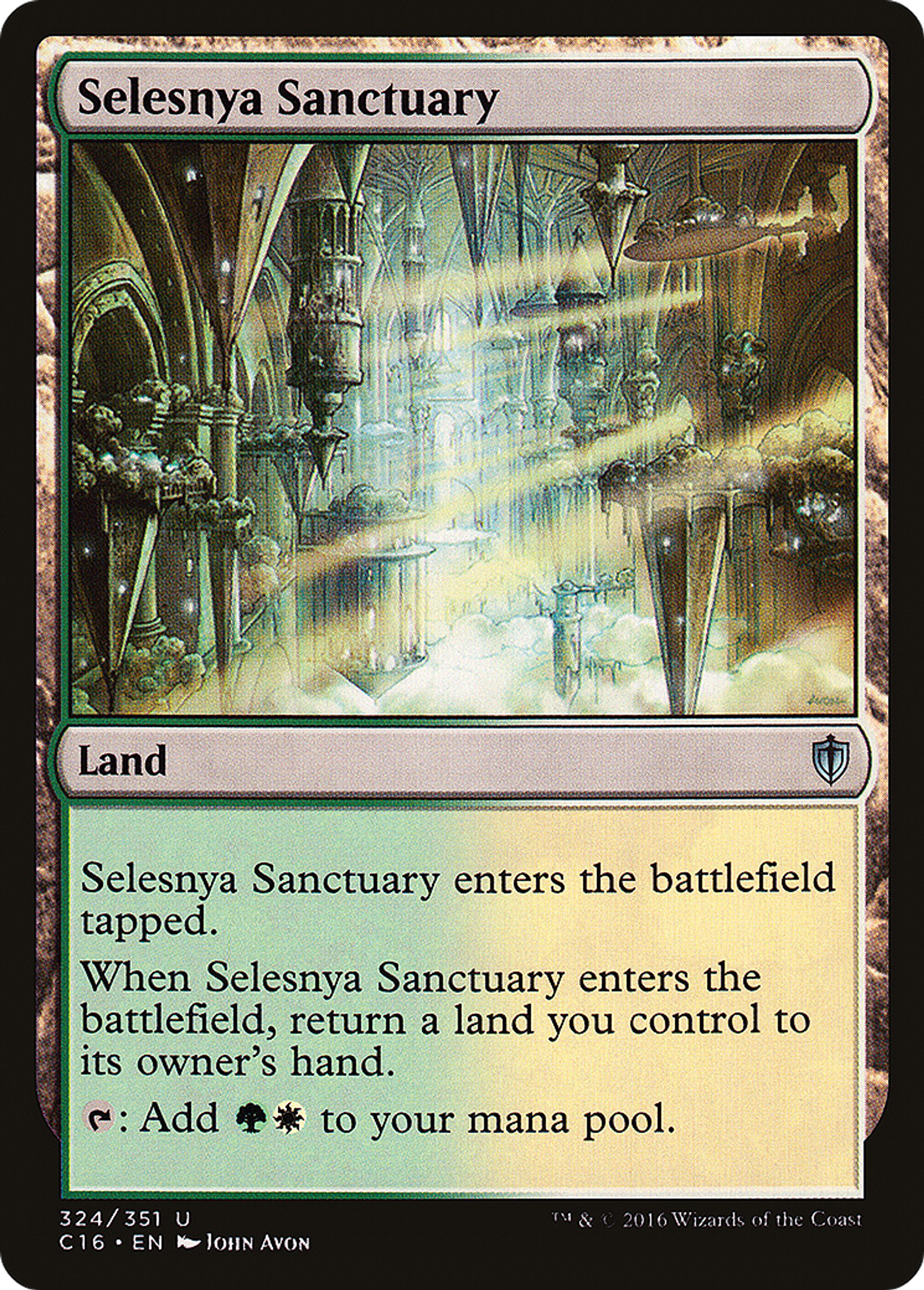 Selesnya Sanctuary — Commander 2016 — Magic: The Gathering